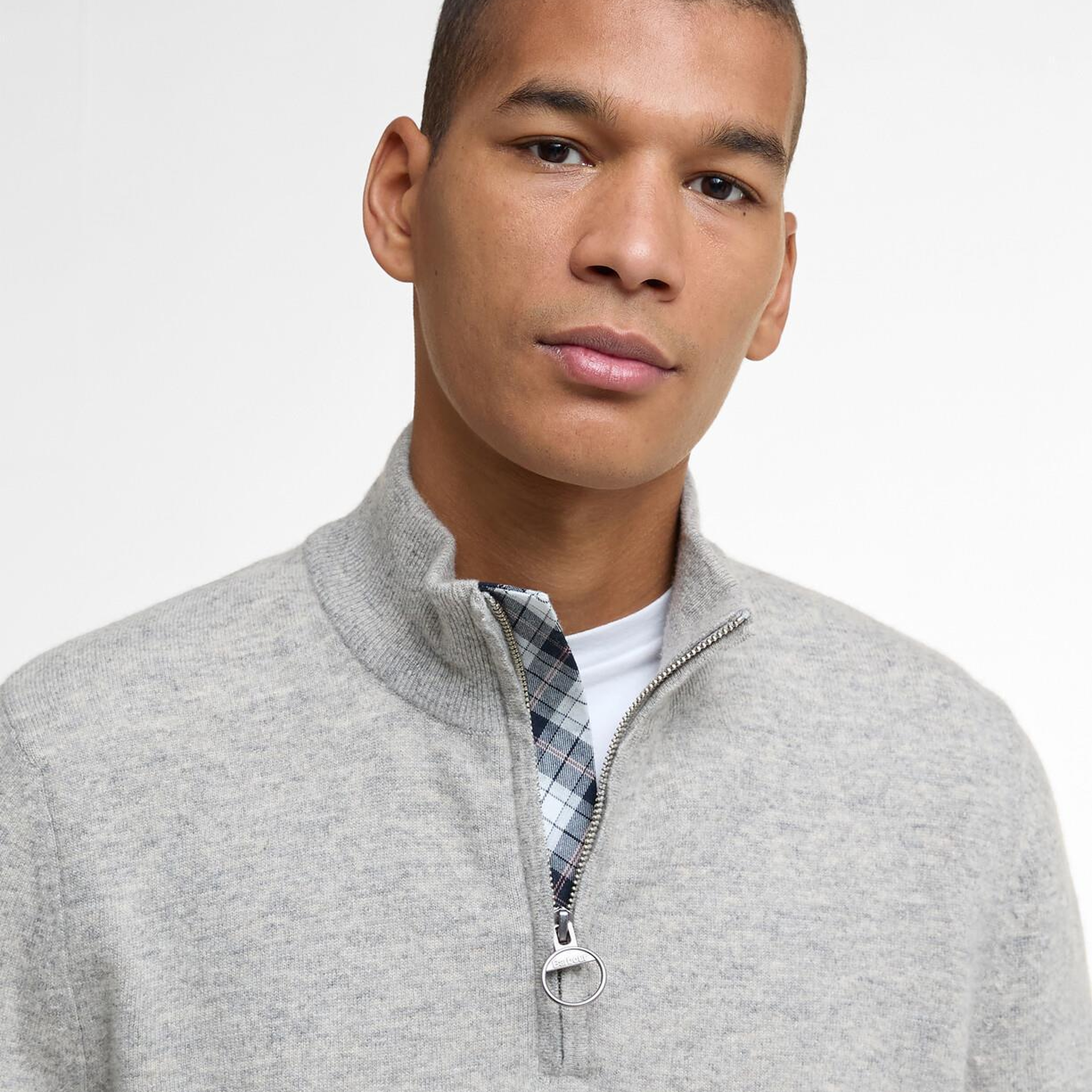 Barbour Waterbury Half Zip Kazak