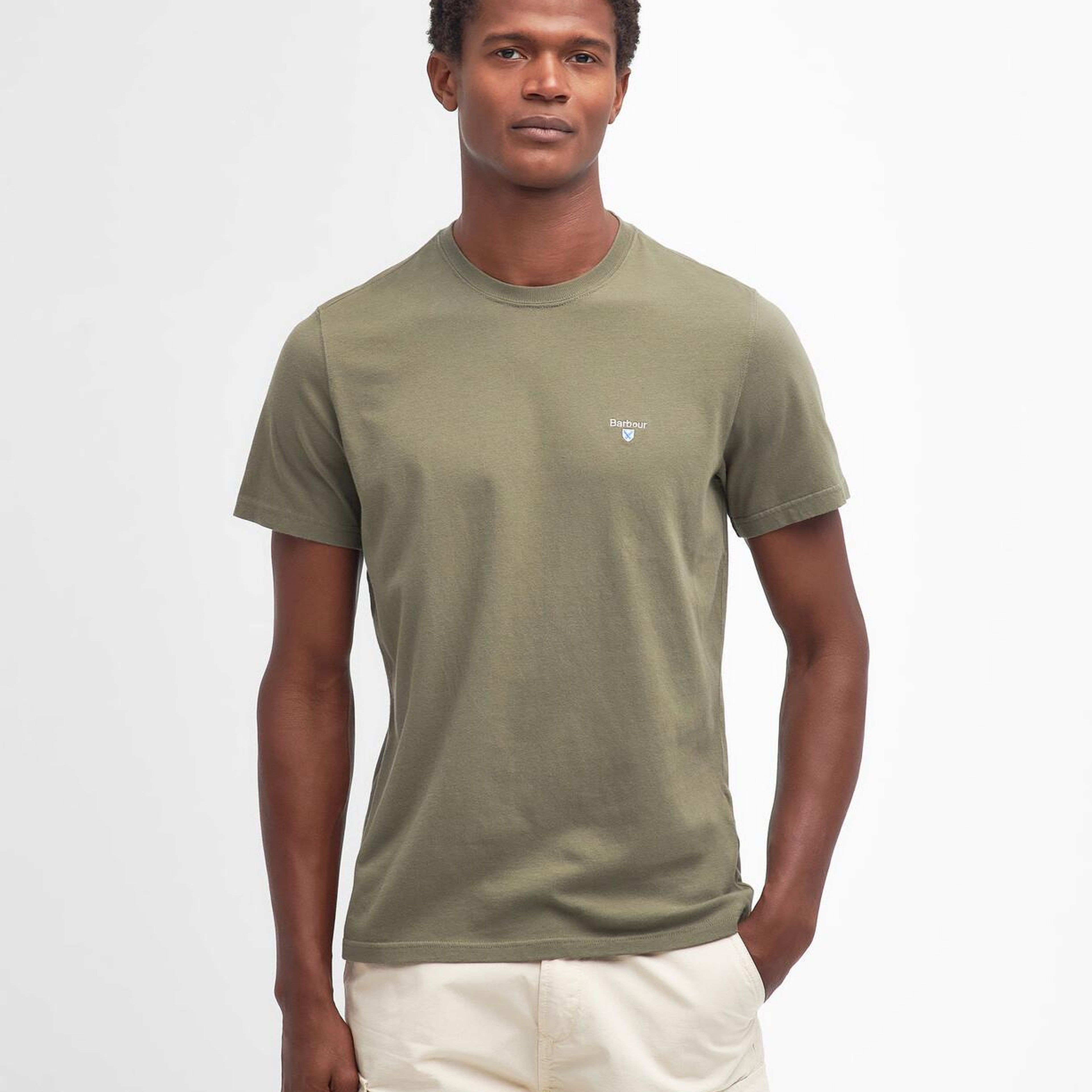 Barbour Tartan Sports T-Shirt