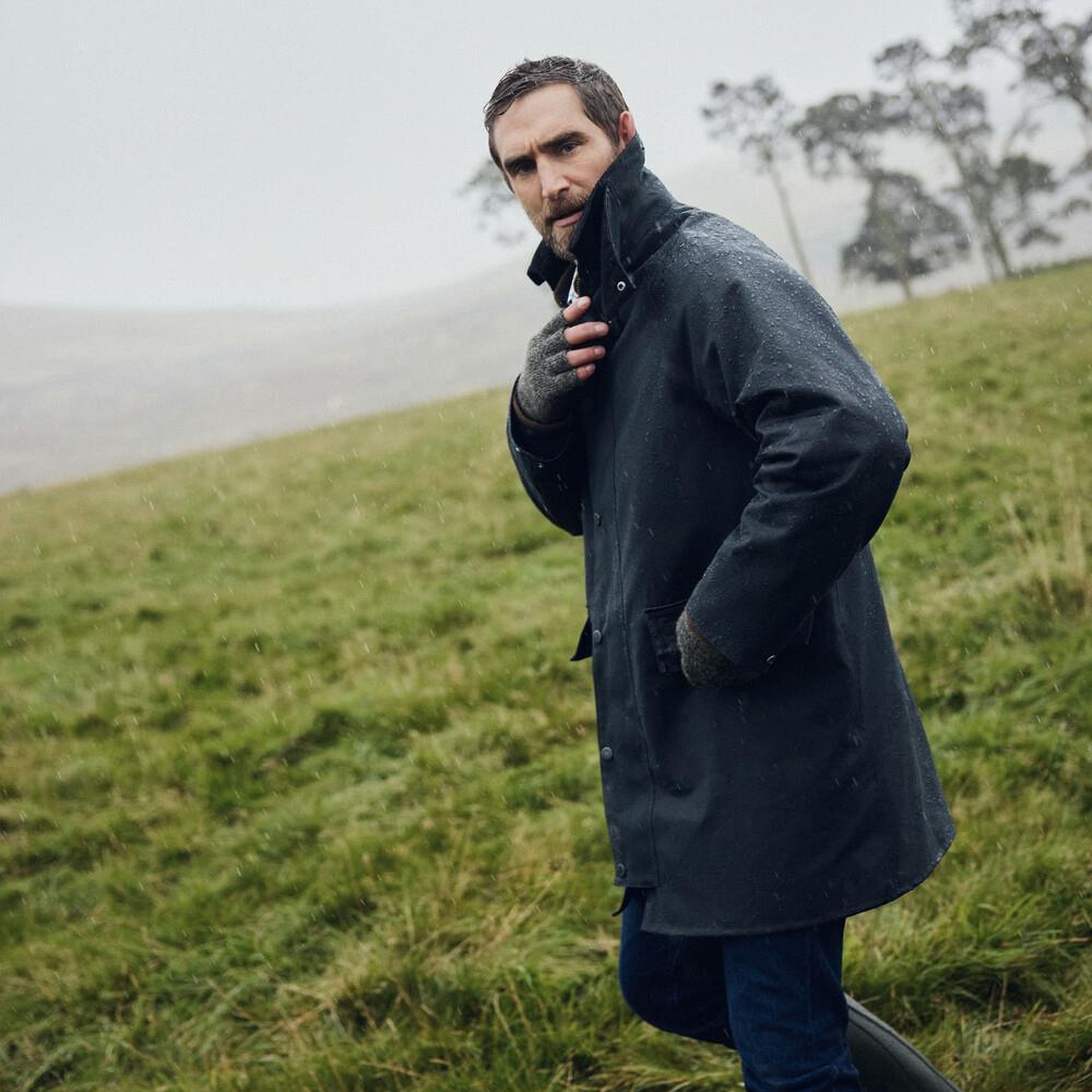 Barbour Country Yağlı Mac Ceket