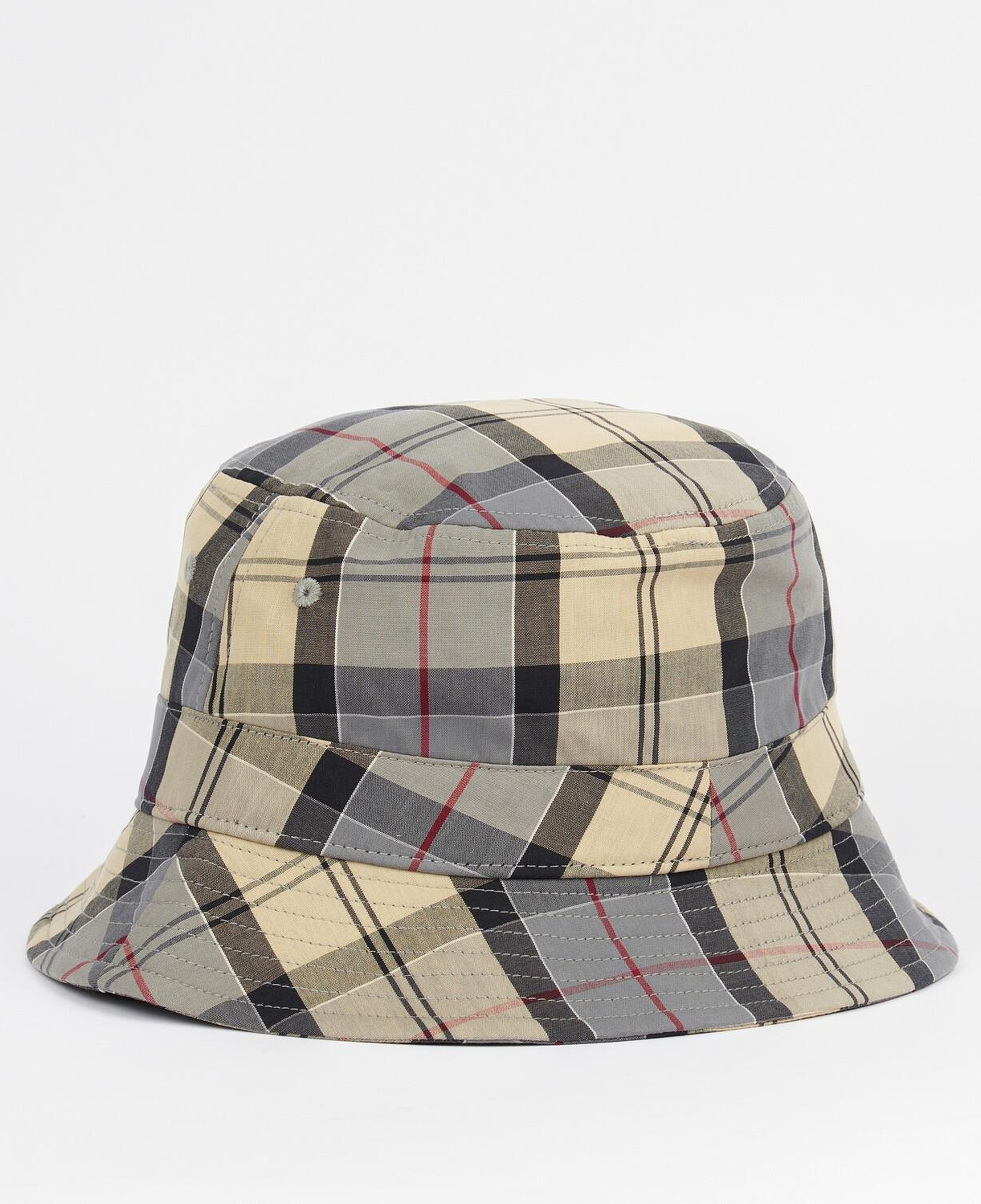 Barbour Tartan Bucket Şapka