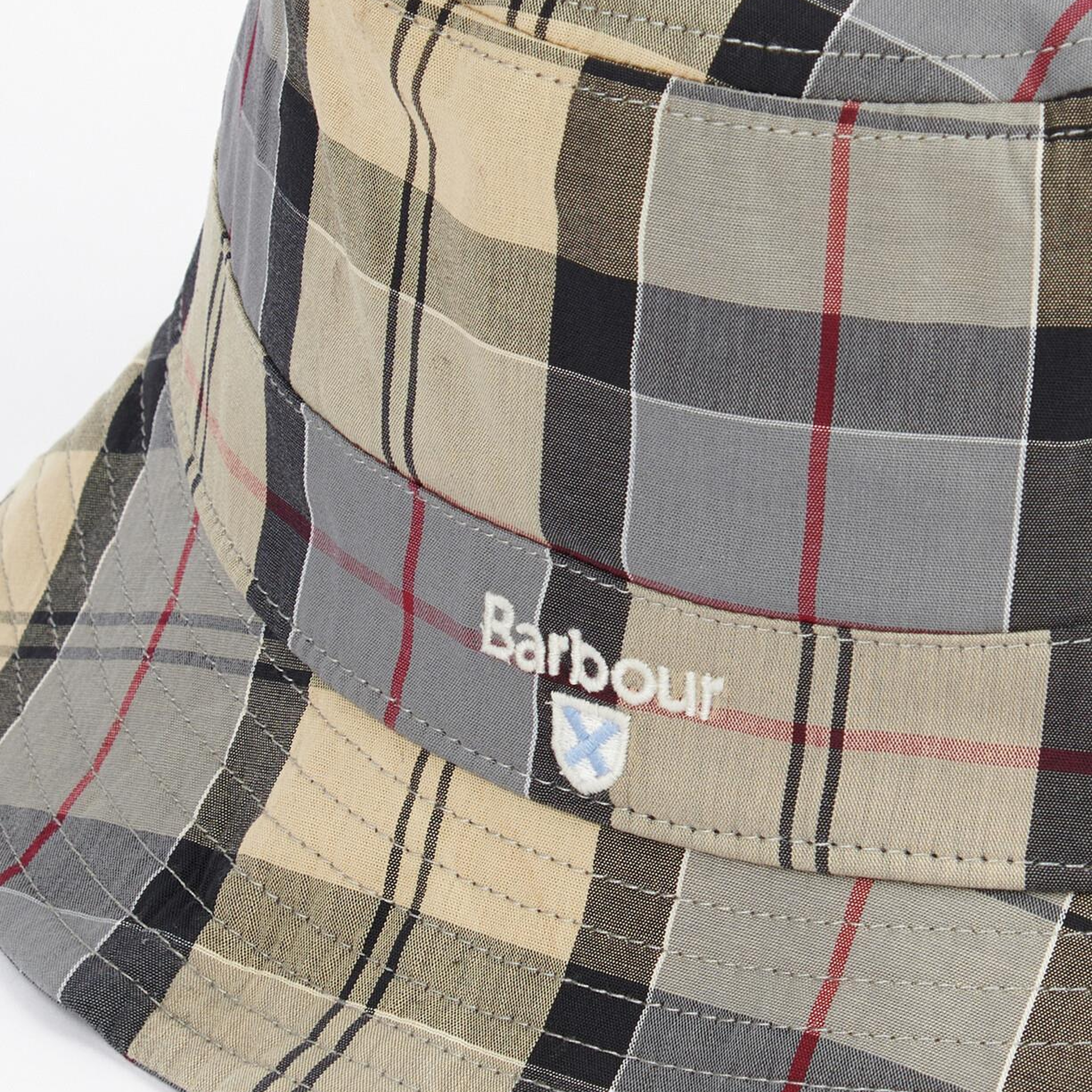 Barbour Tartan Bucket Şapka