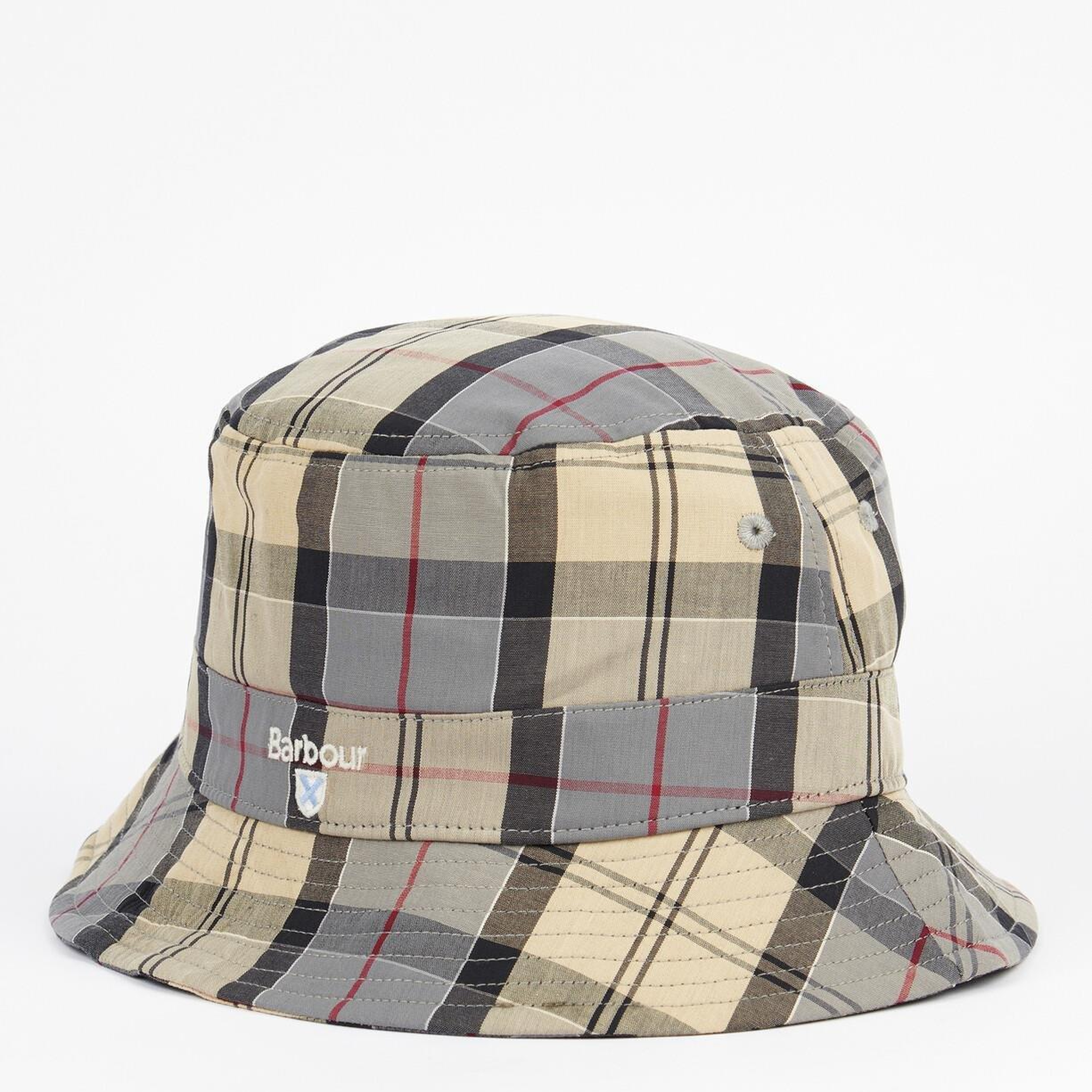 Barbour Tartan Bucket Şapka