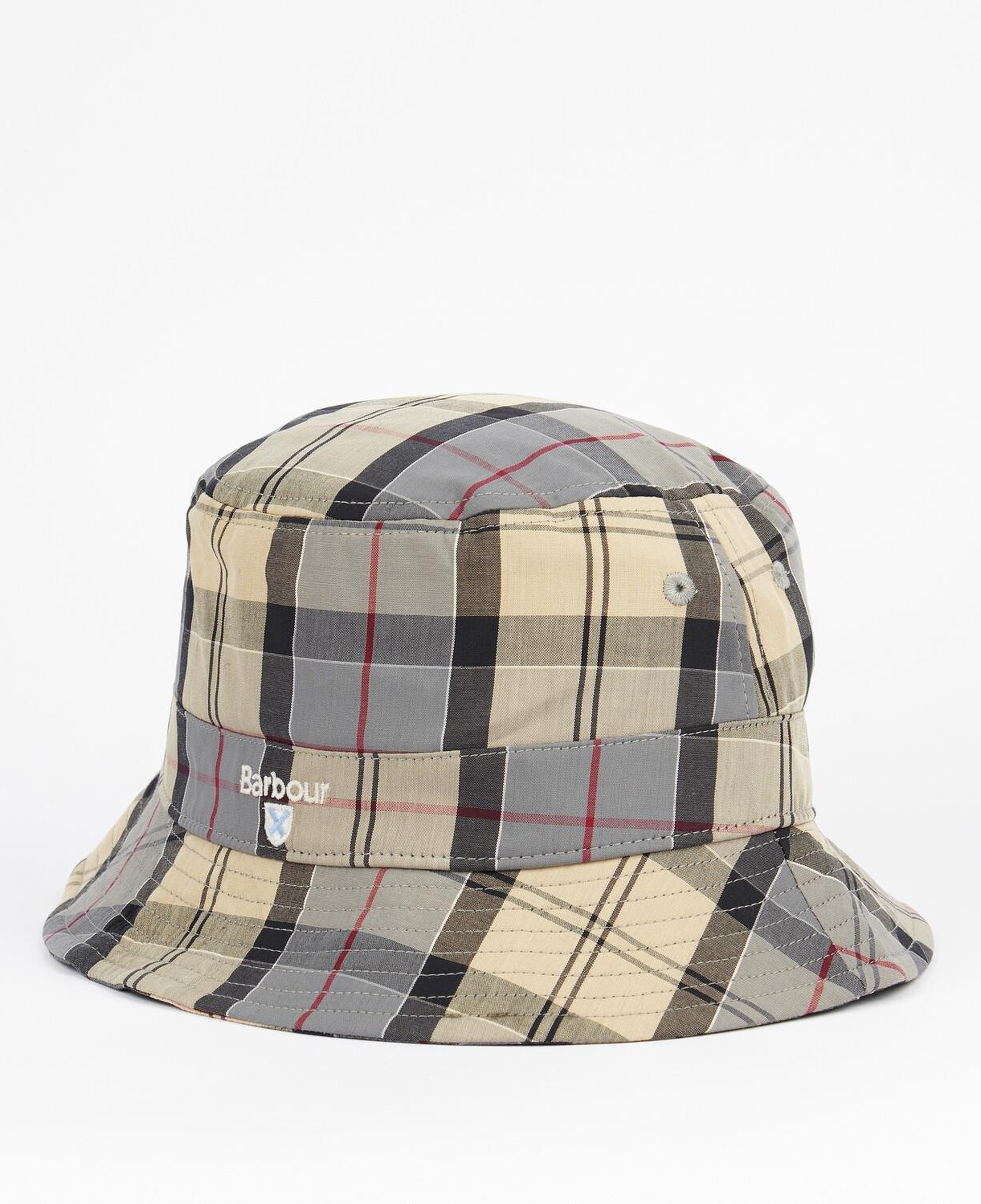 Barbour Tartan Bucket Şapka