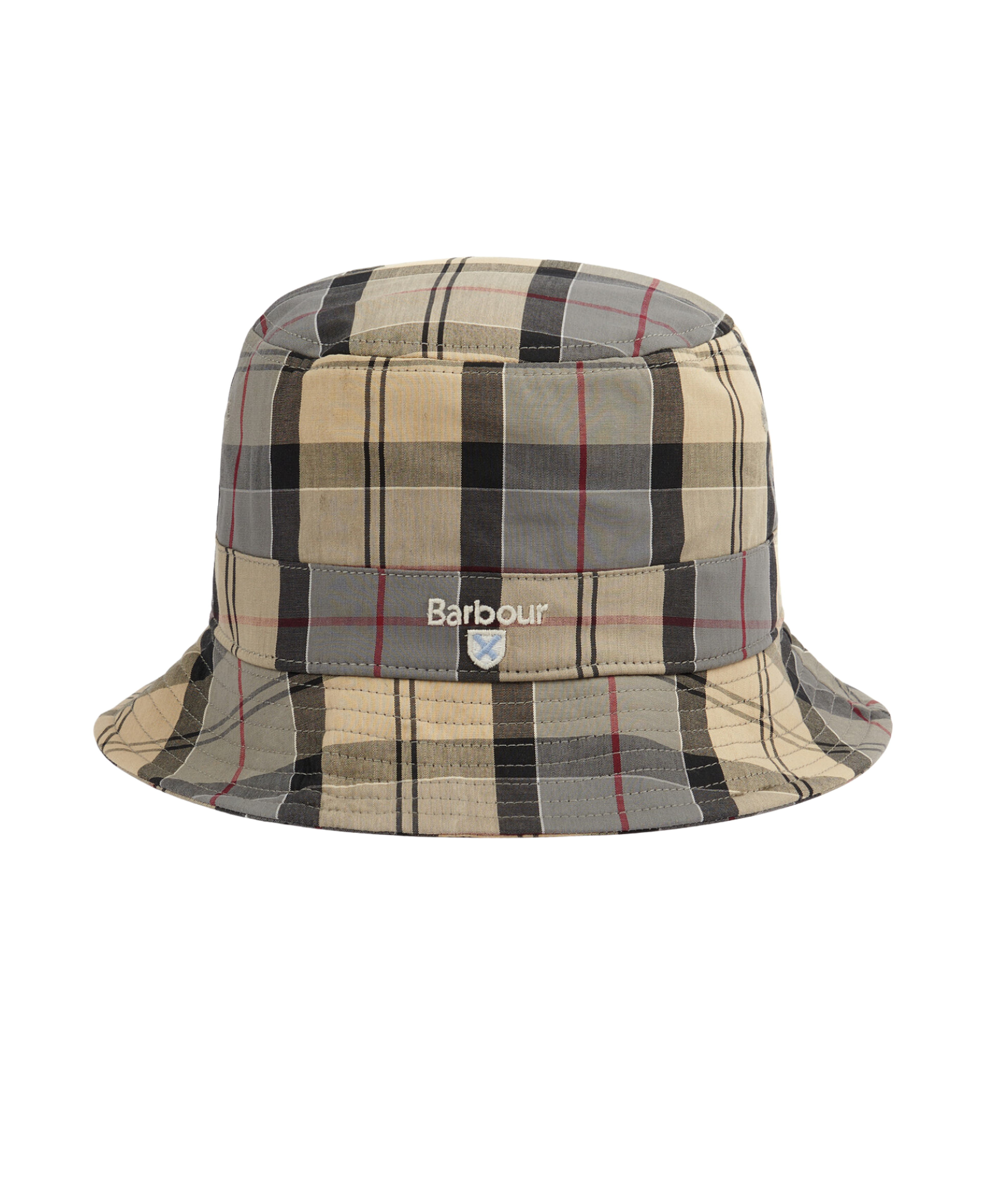 Barbour Tartan Bucket Şapka