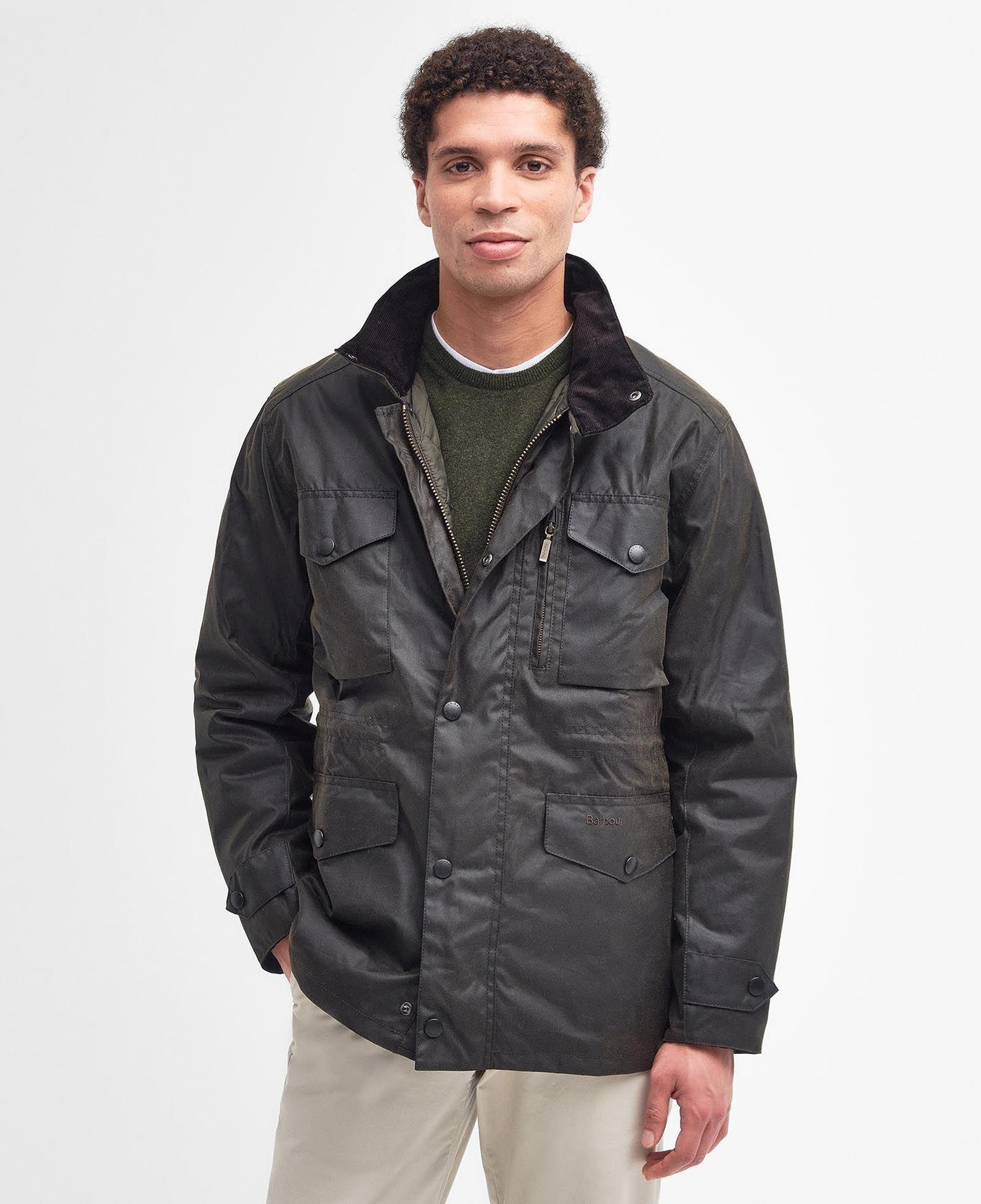 Barbour Sapper Yağlı Ceket