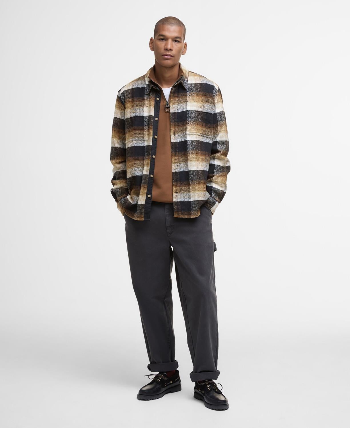 Barbour Woodfoot Checked Relaxed Gömlek