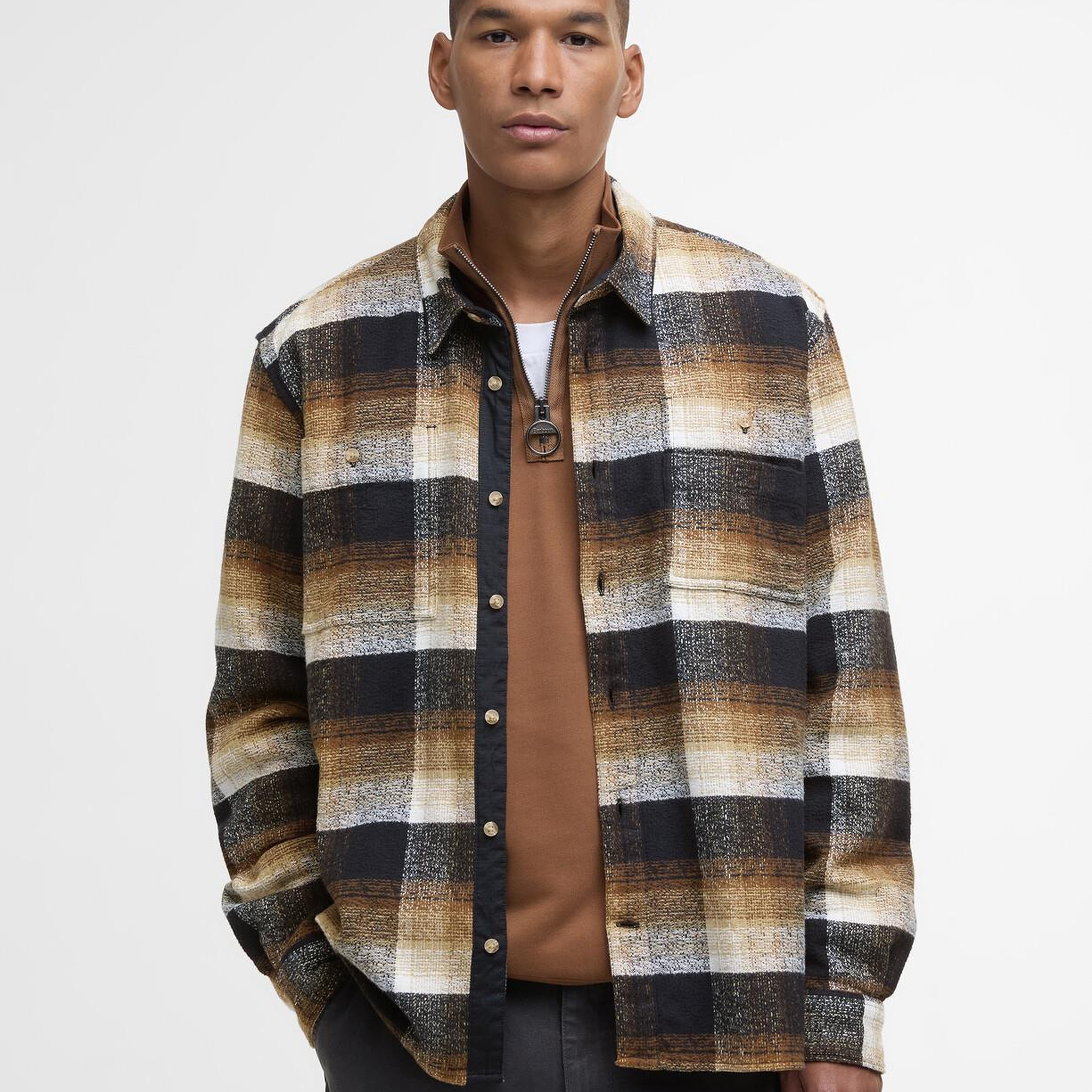 Barbour Woodfoot Checked Relaxed Gömlek