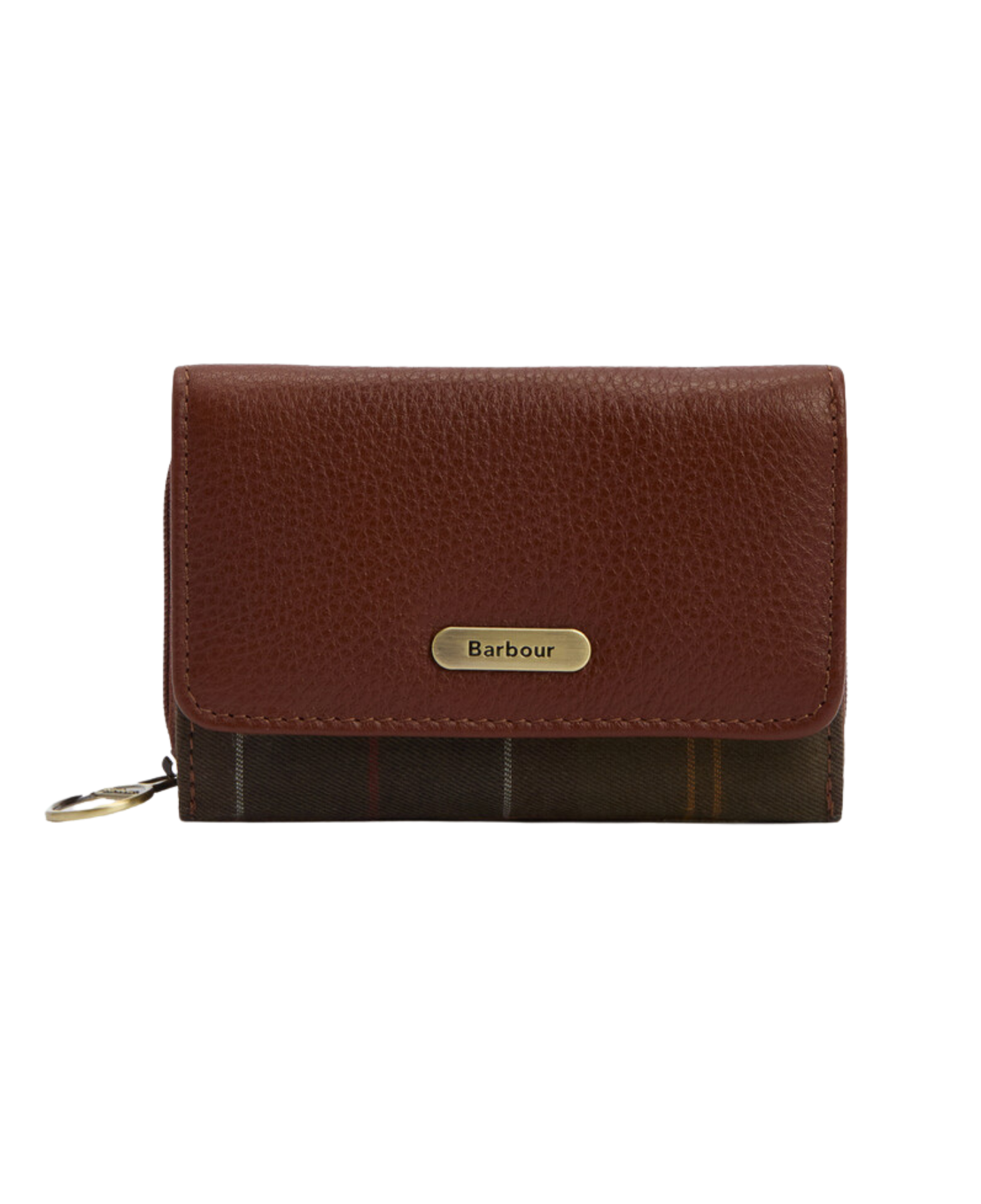 Barbour Rosa Leather French Cüzdan