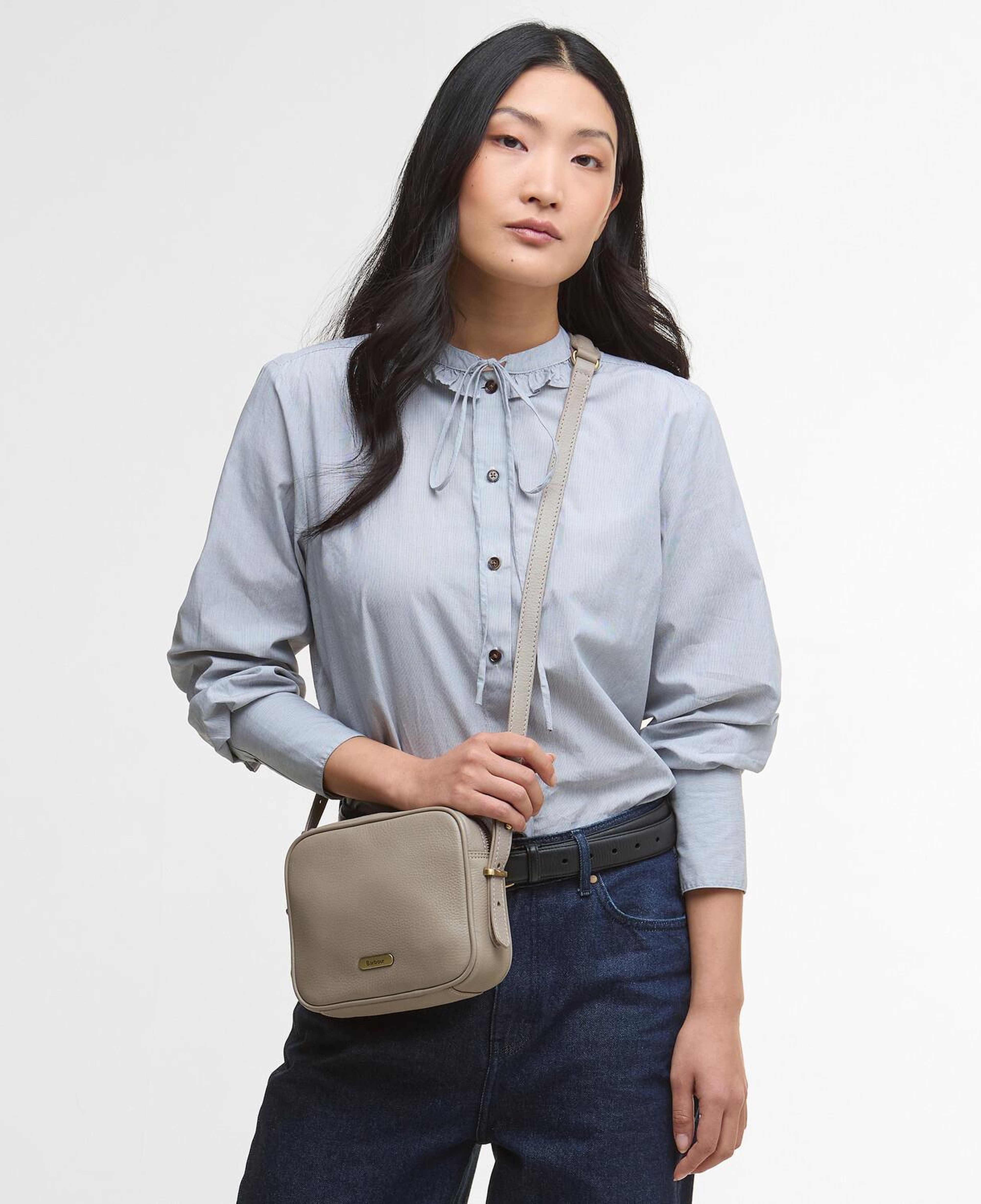 Barbour Daphne Deri Çapraz Çanta