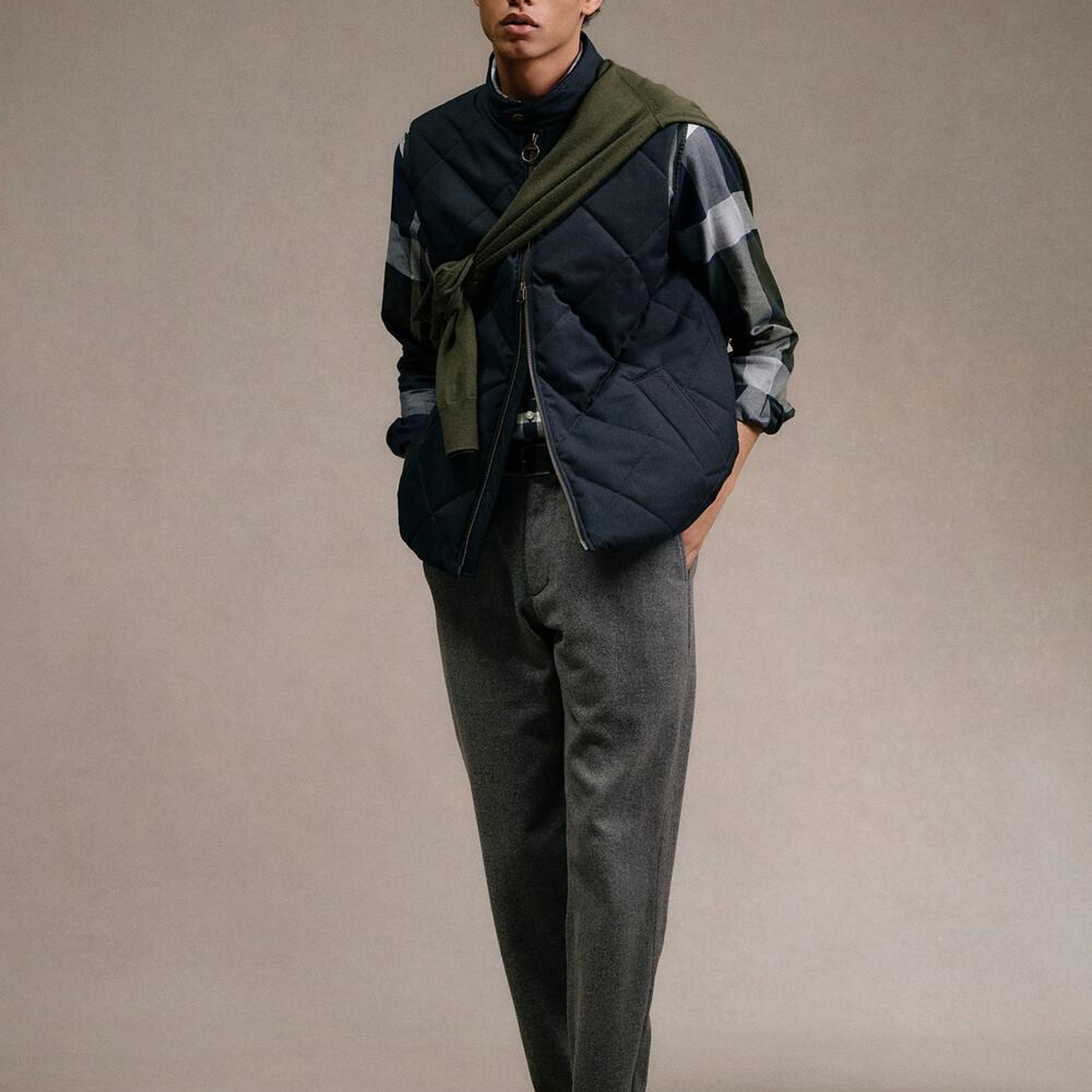 Barbour City Harrington Kapitone Yelek