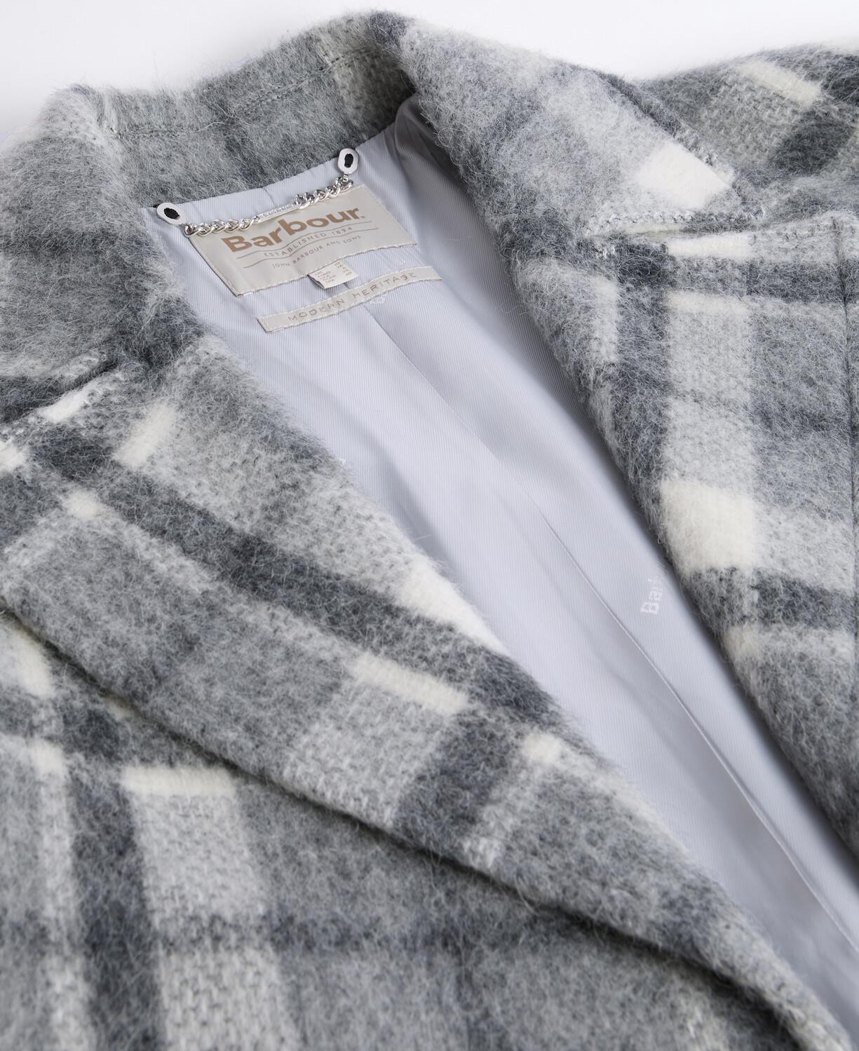 Barbour Beattie Double Breasted Wool Palto