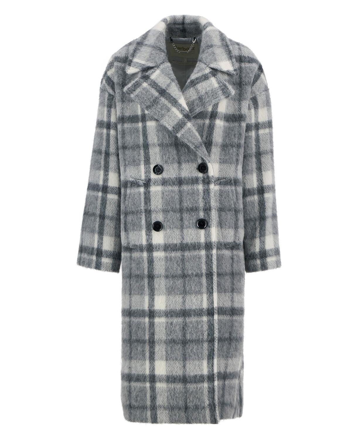 Barbour Beattie Double Breasted Wool Palto