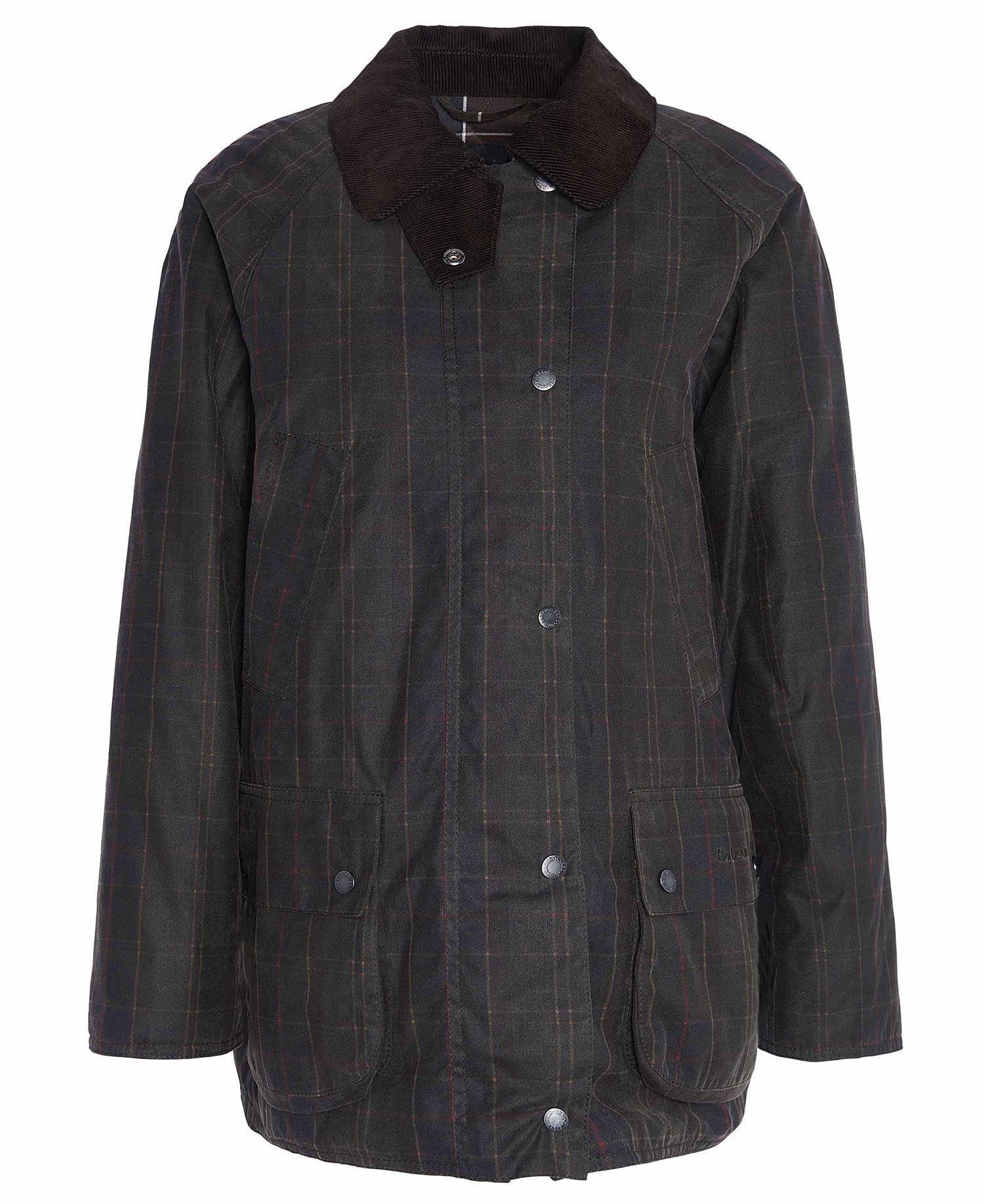 Barbour Tartan Ashby Yağlı Ceket