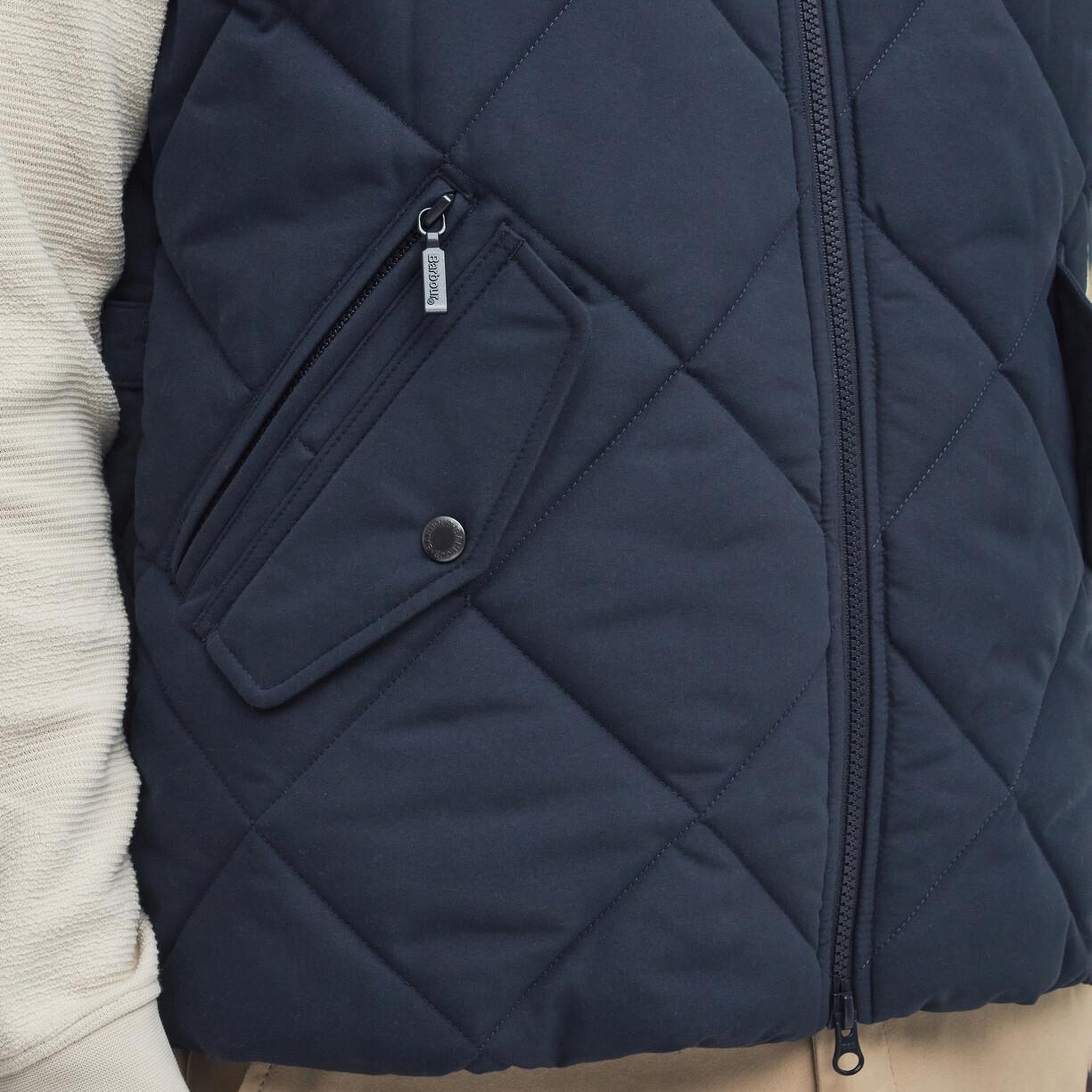 Barbour City Chelsea Kapitone Yelek