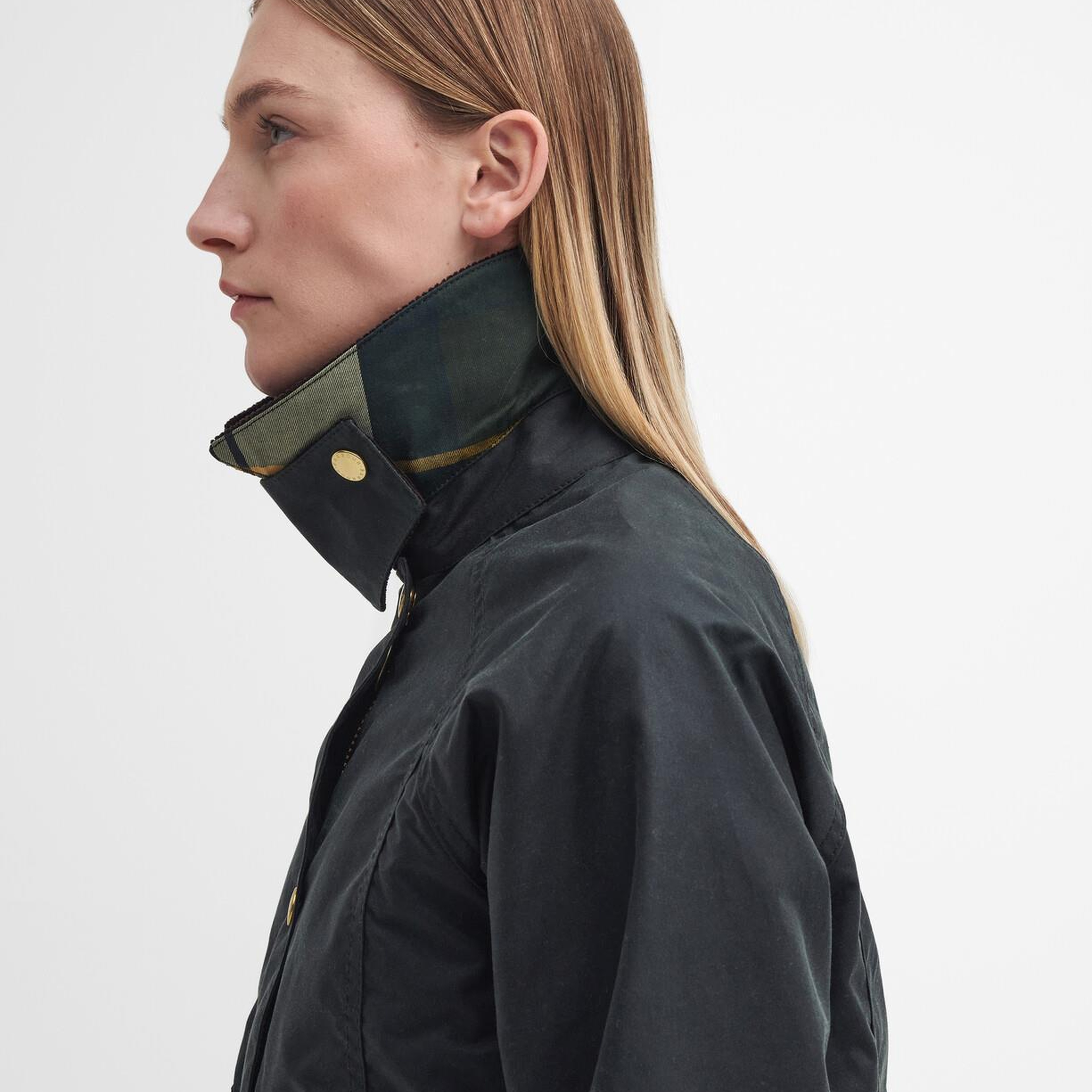 Barbour Cropped Beadnell Yağlı Ceket