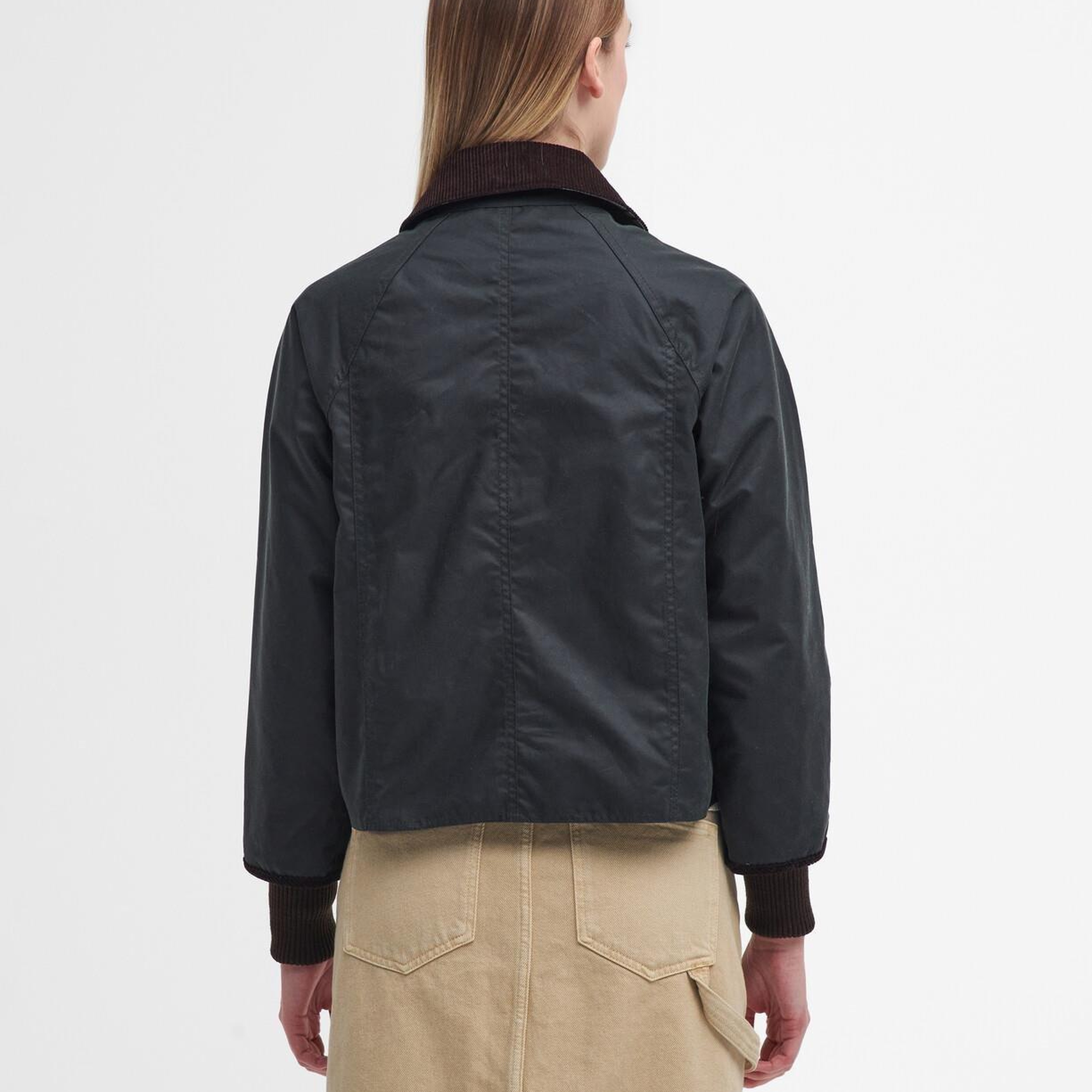 Barbour Cropped Beadnell Yağlı Ceket
