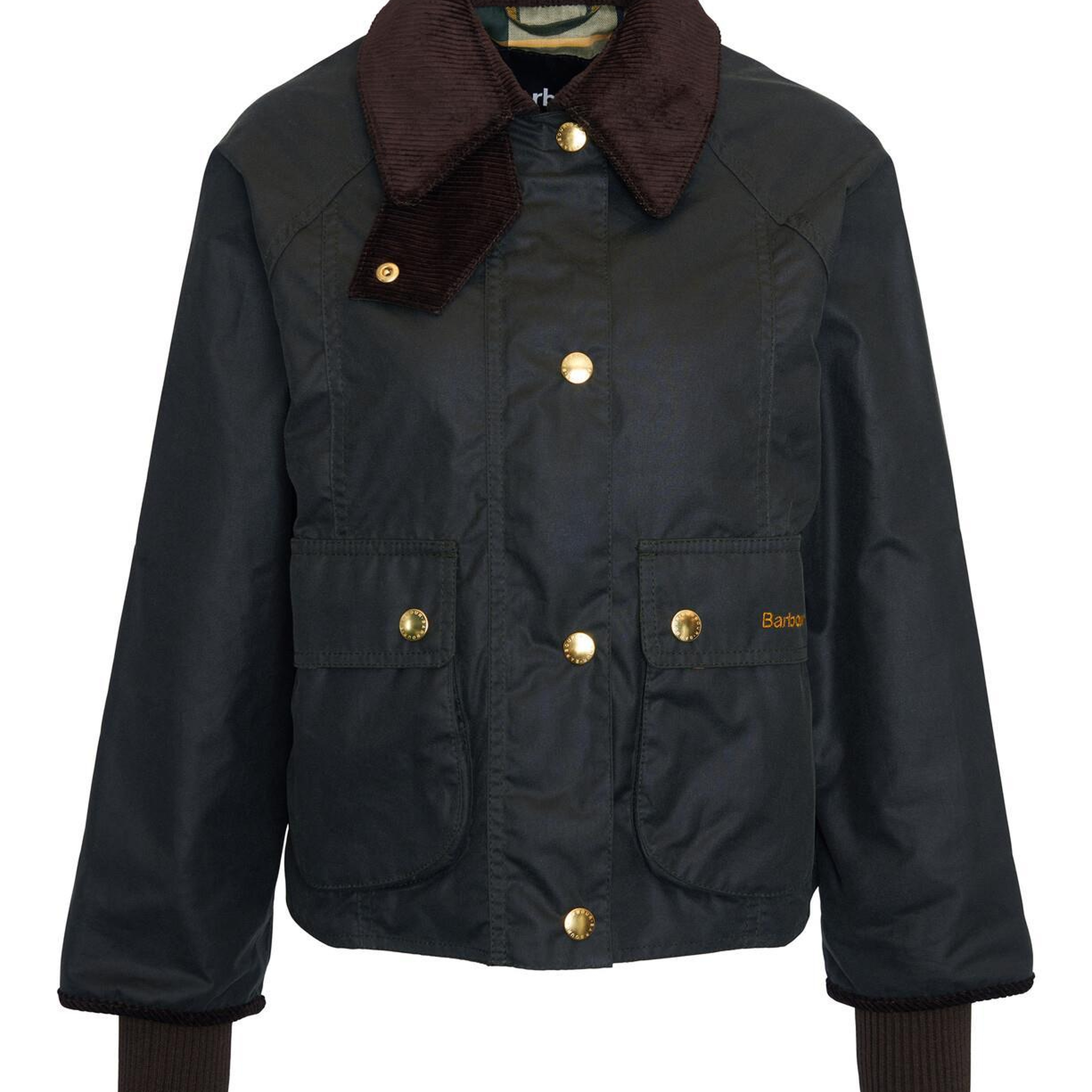 Barbour Cropped Beadnell Yağlı Ceket