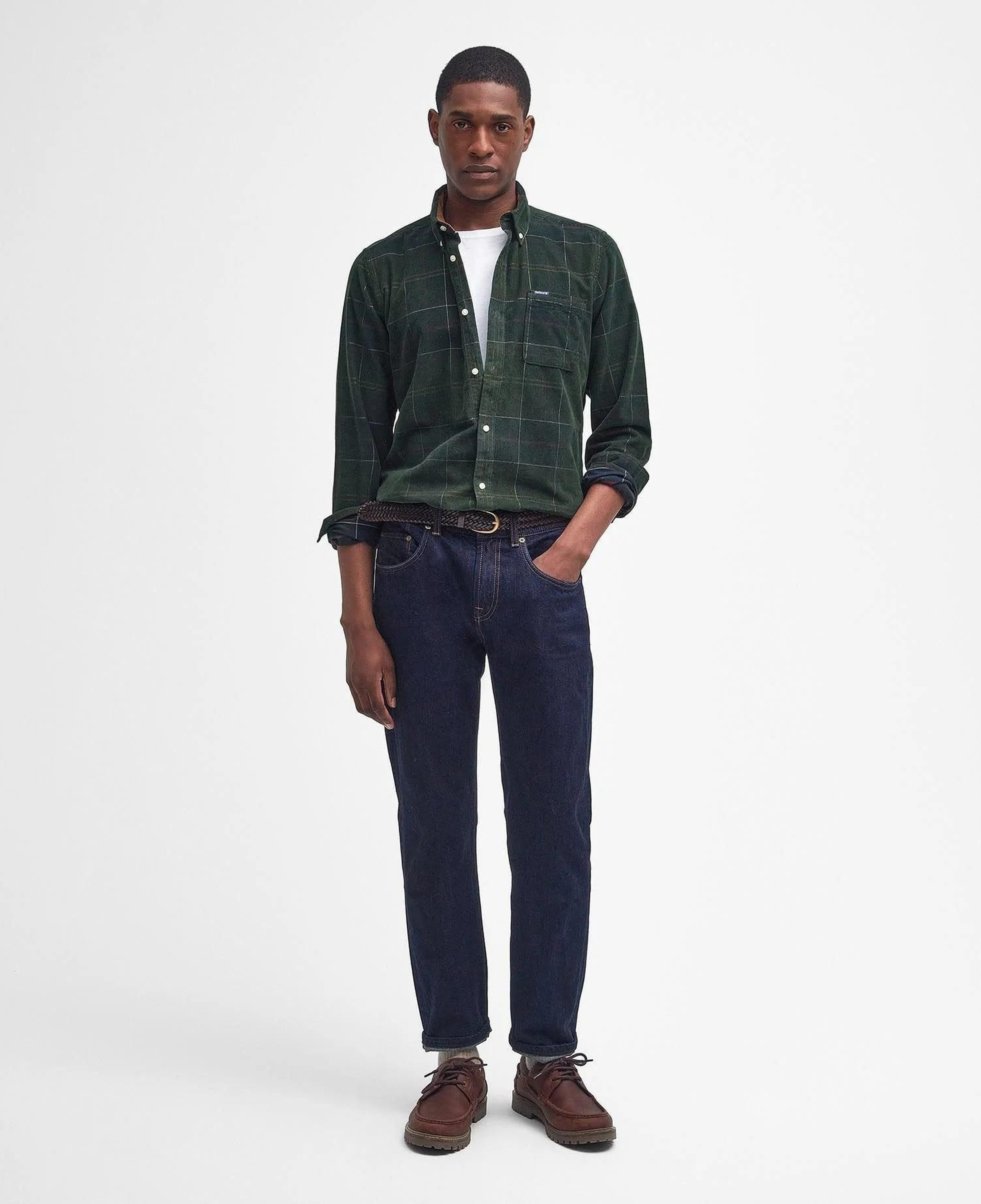 Barbour Blair Tailored Tartan Cord Gömlek