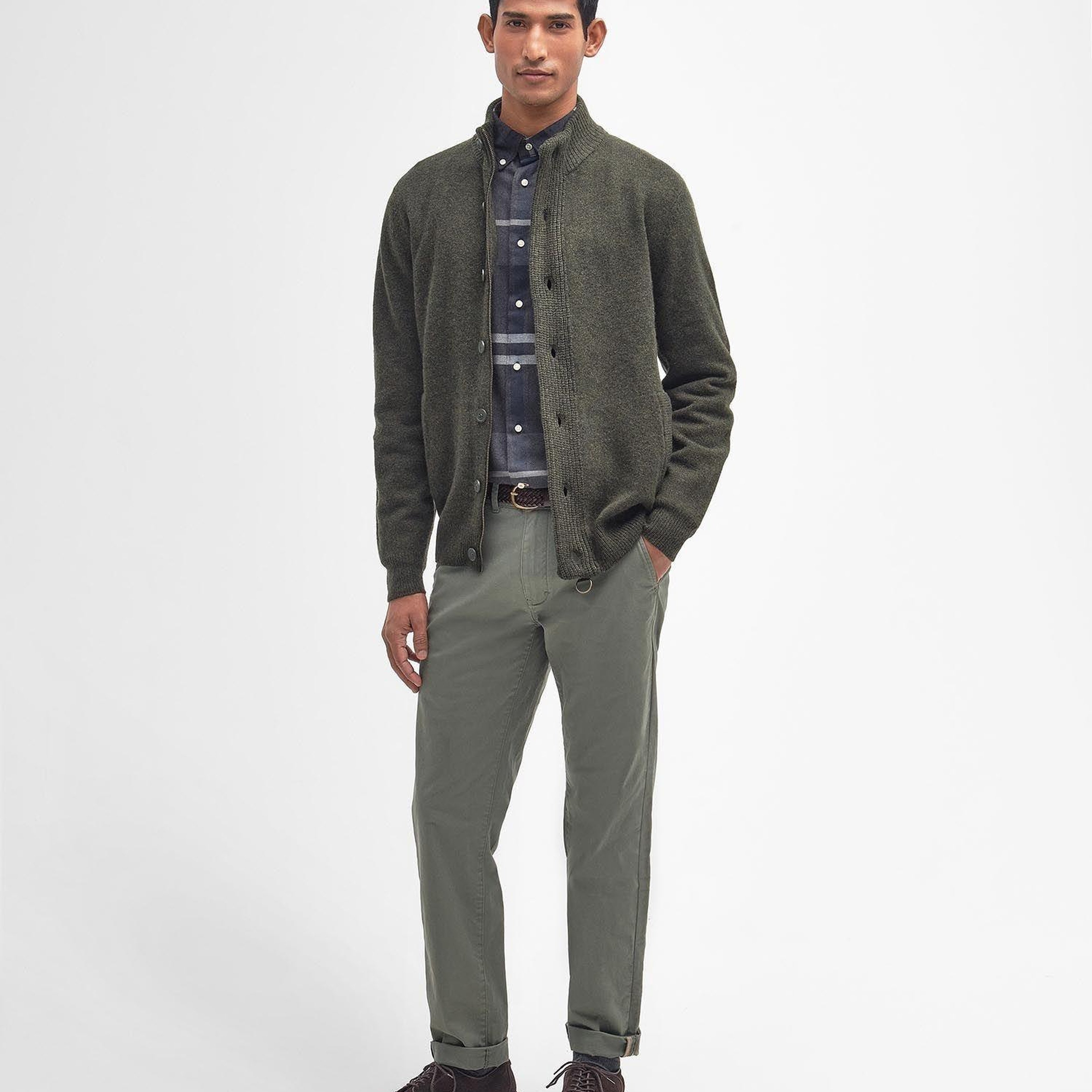 Barbour Patch Zip Through Hırka