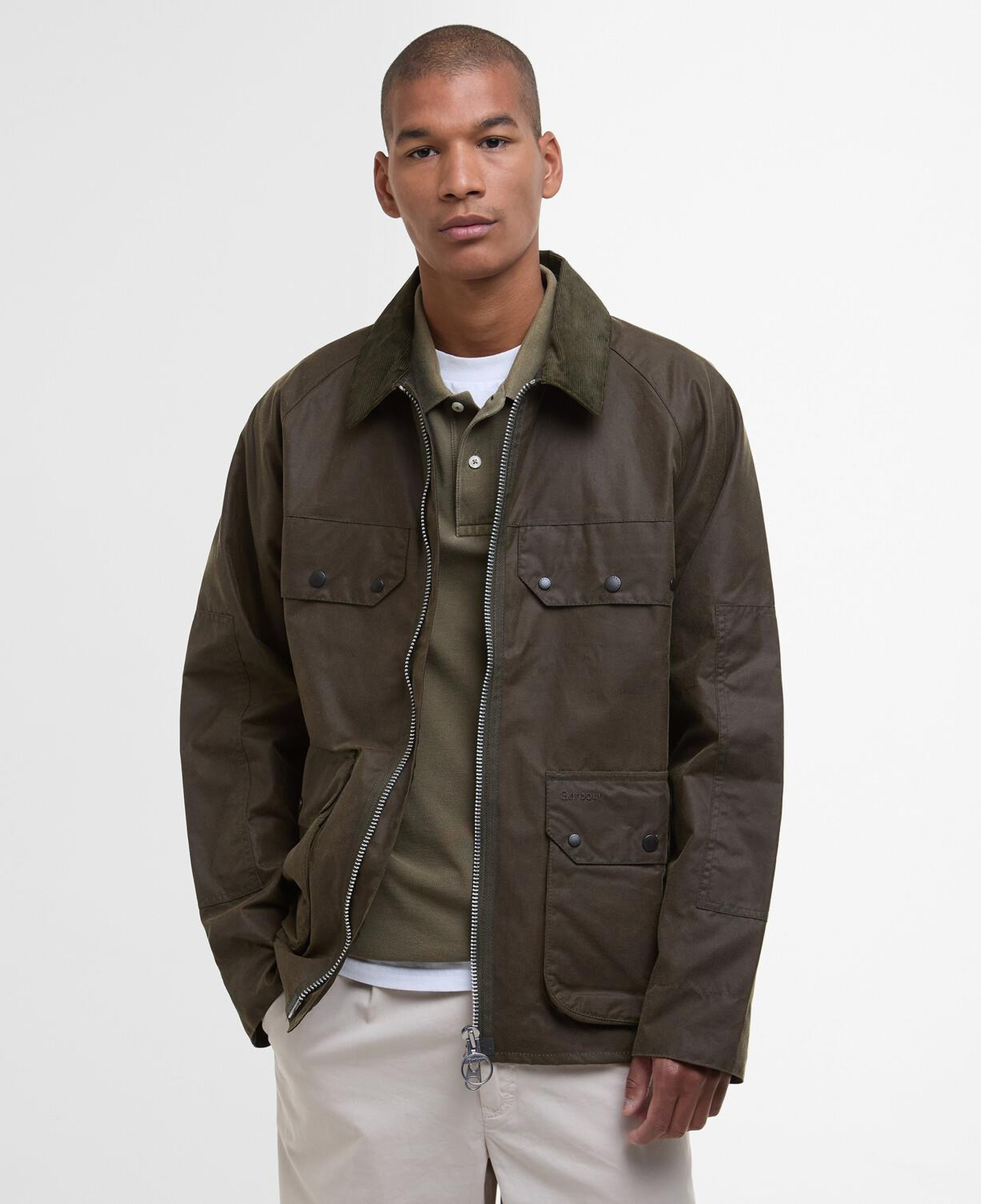 Barbour Re-Engineered Short Bedale Yağlı Ceket