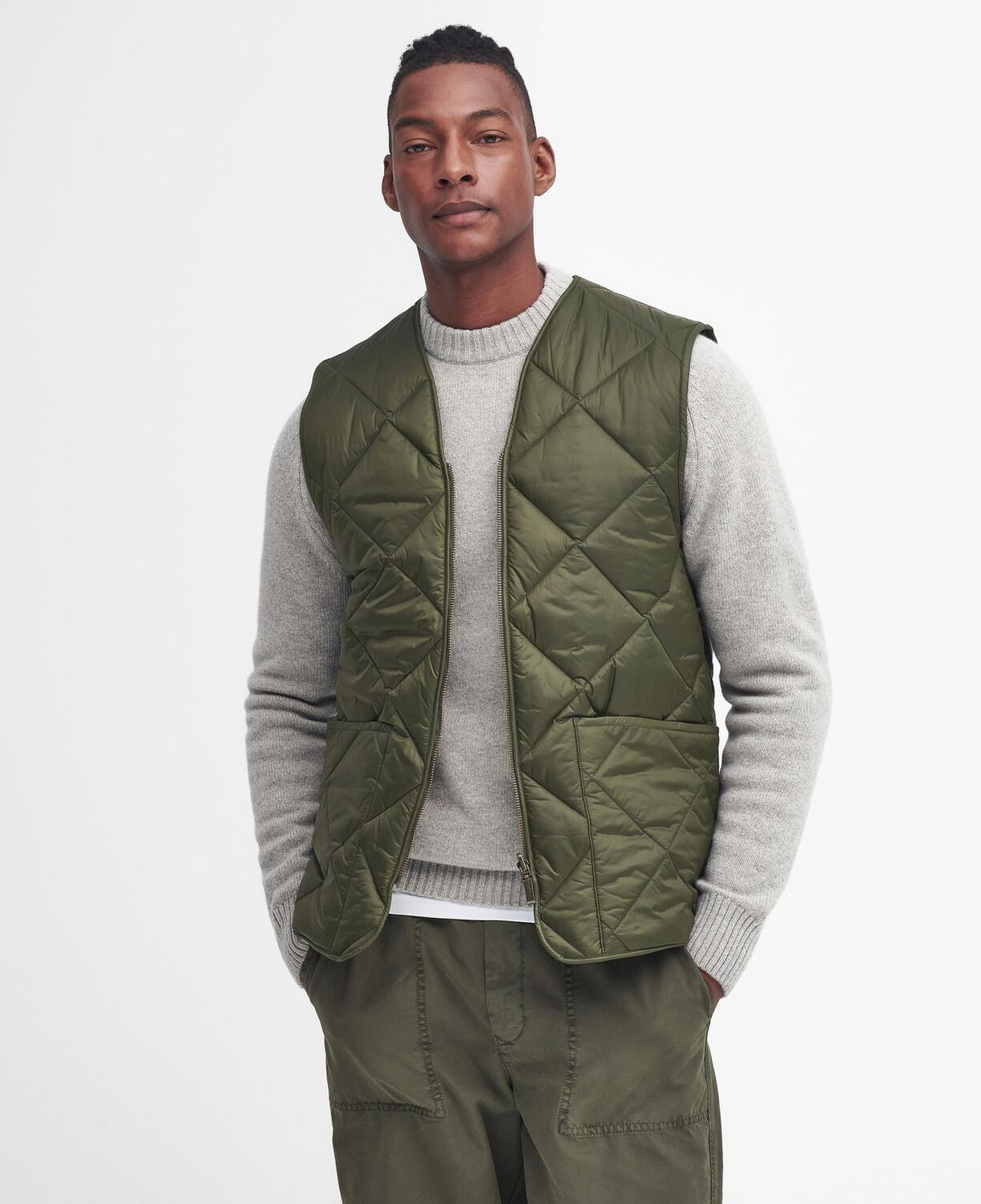 Barbour Large Box Kapitone İçlik-Yelek - Bedale, Beaufort, Ashby ve Bristol ceketler ile uyumludur