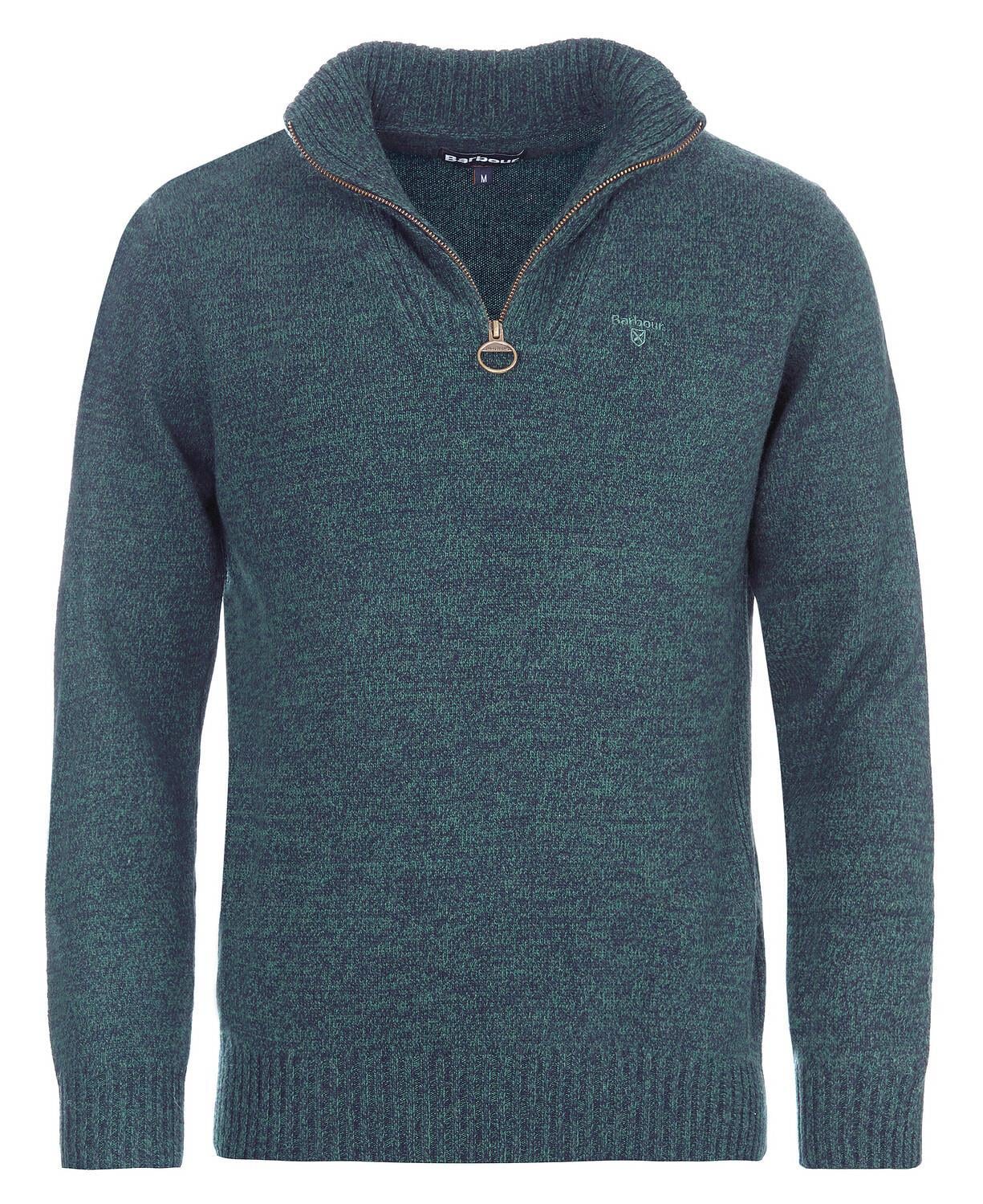 Barbour Essential Lambswool Half Zip Kazak