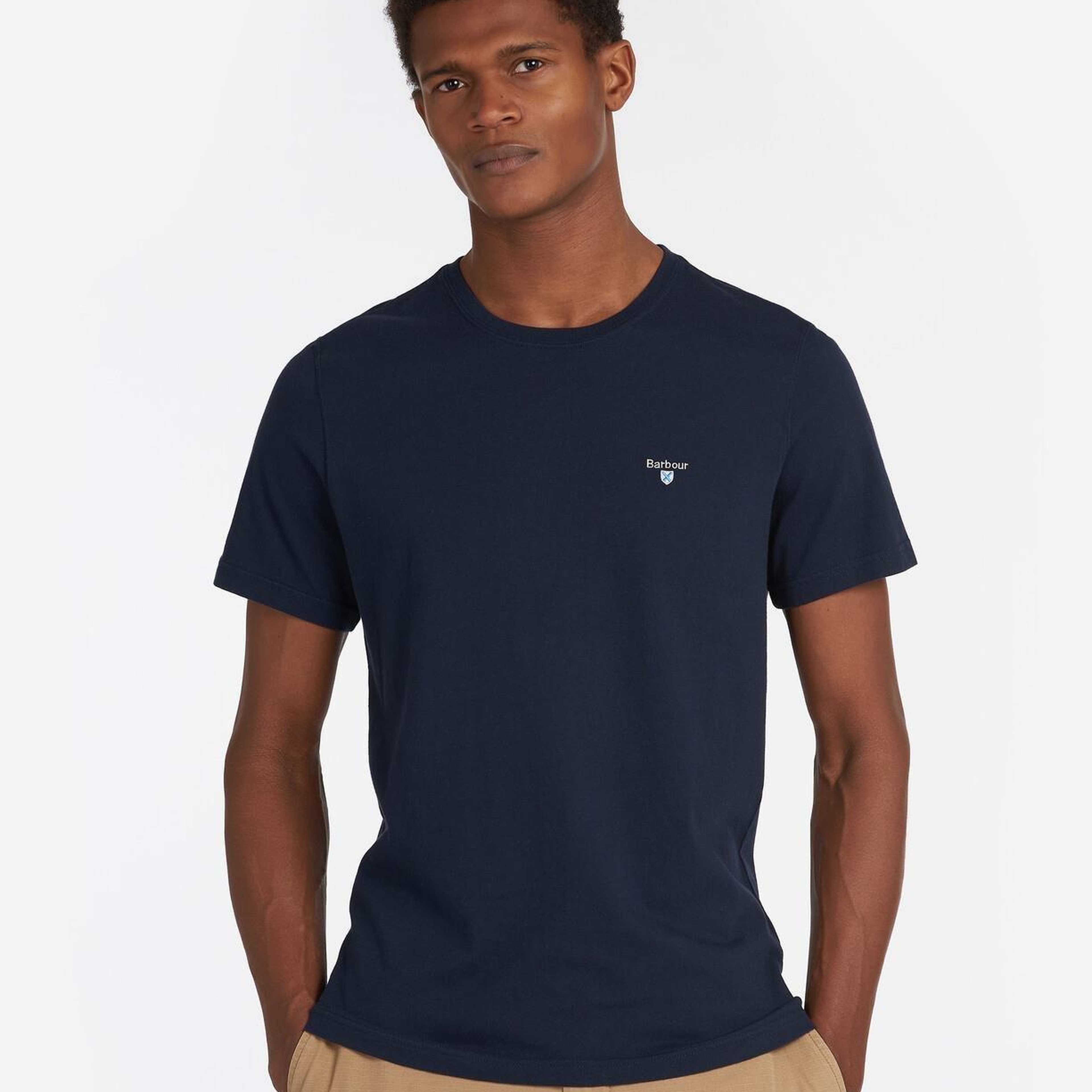 Barbour Tartan Sports T-Shirt