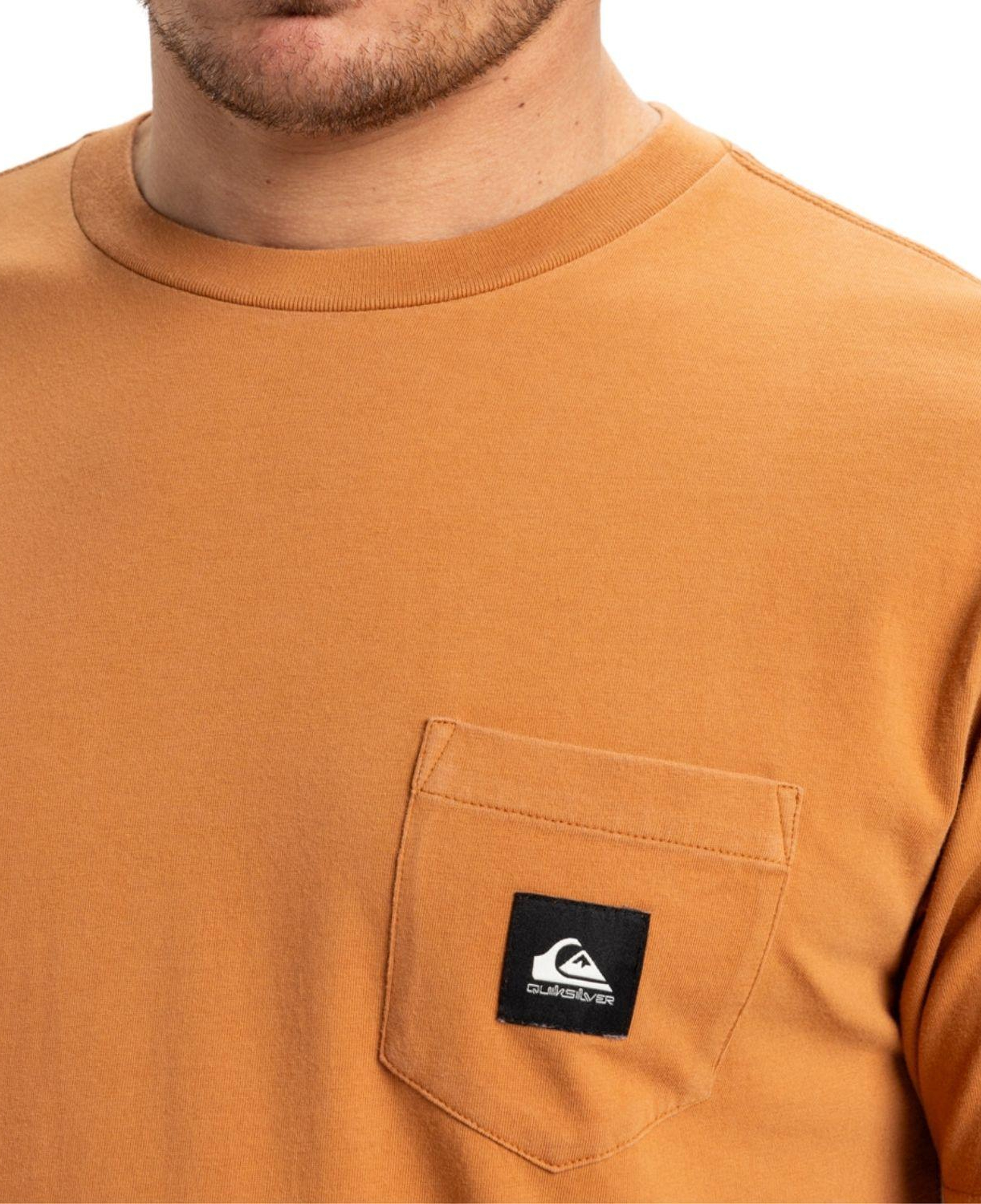 Quiksilver Salt Water Pocket Erkek Turuncu Tişört