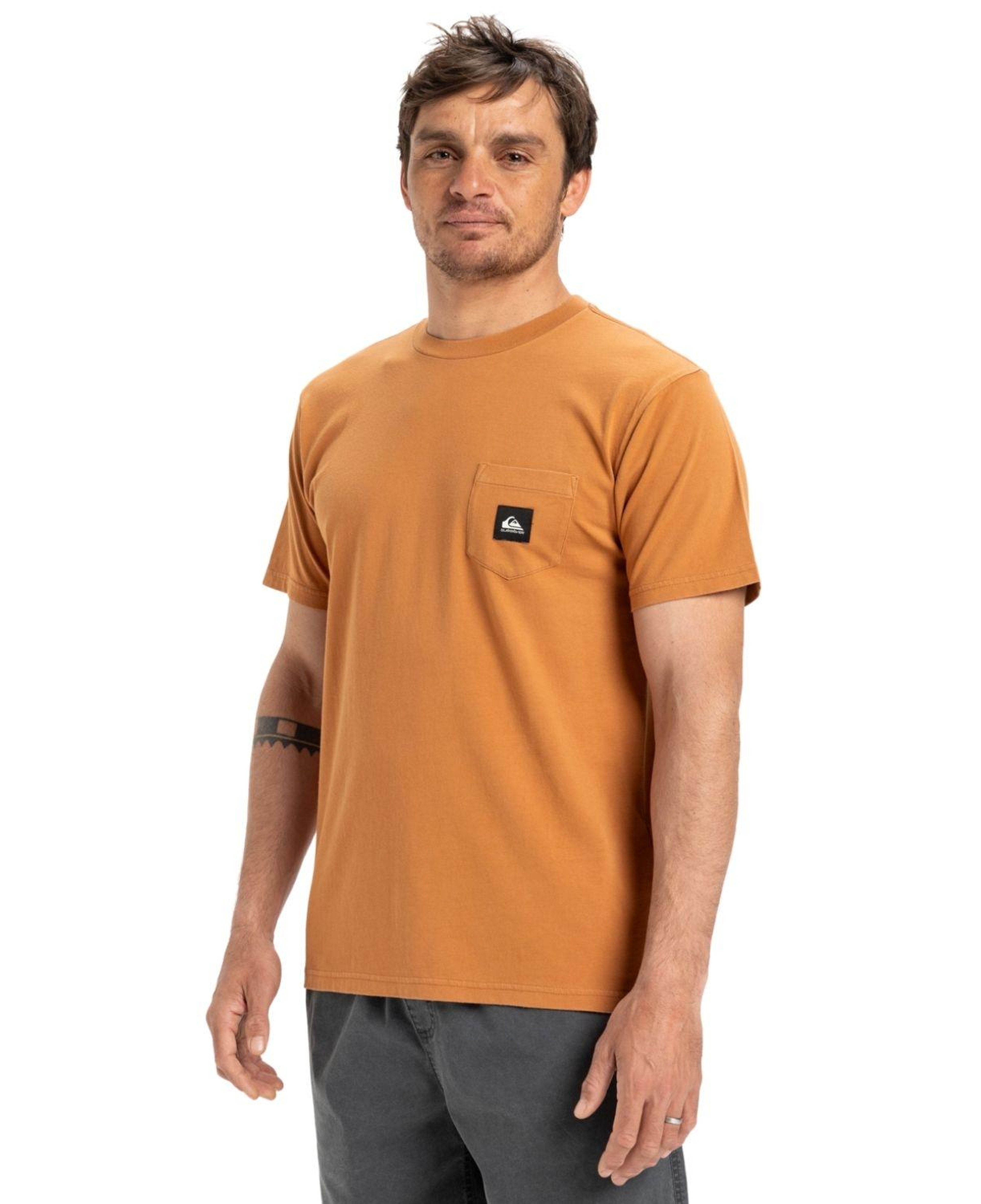 Quiksilver Salt Water Pocket Erkek Turuncu Tişört
