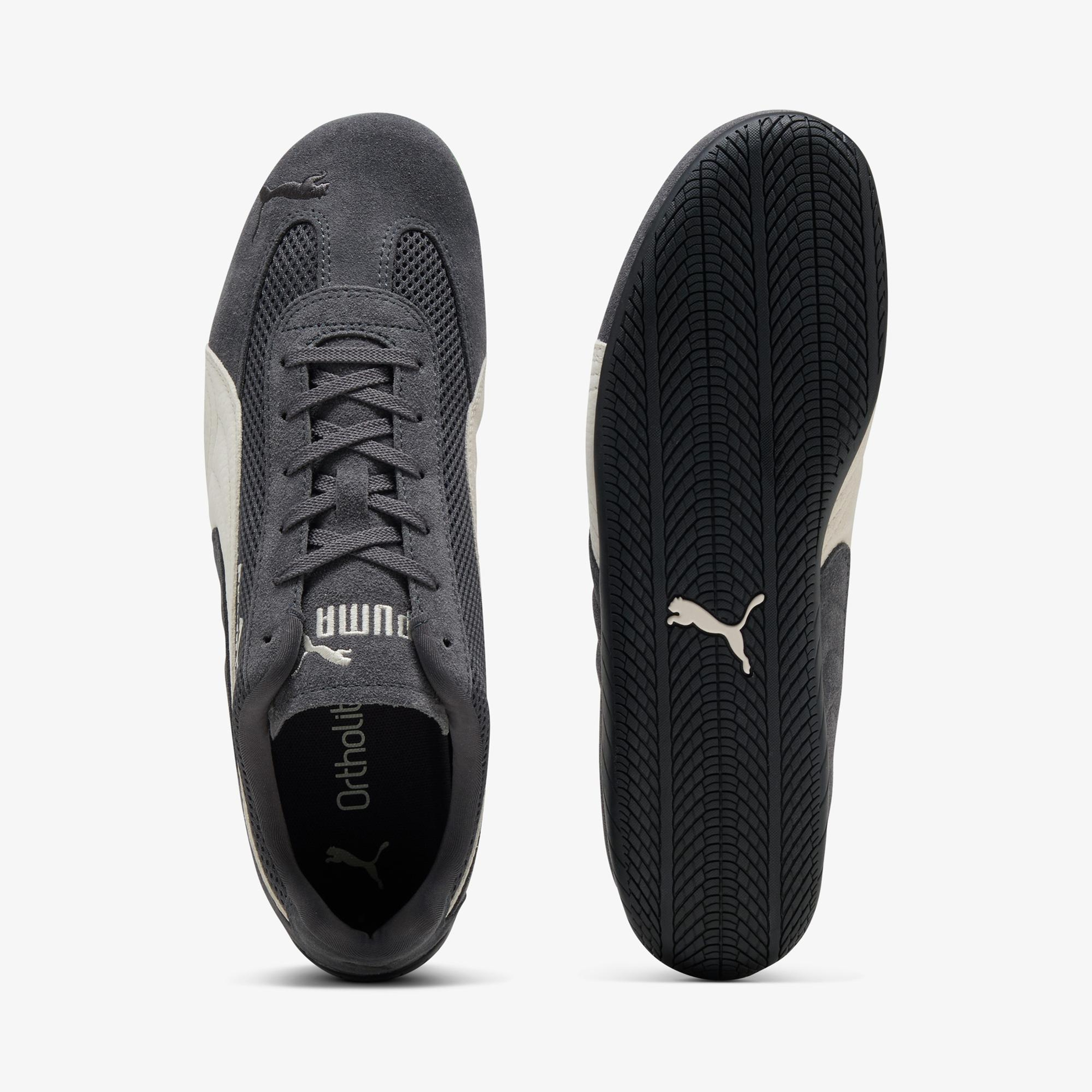 Puma Speedcat Mesh Erkek Gri Spor Ayakkabı