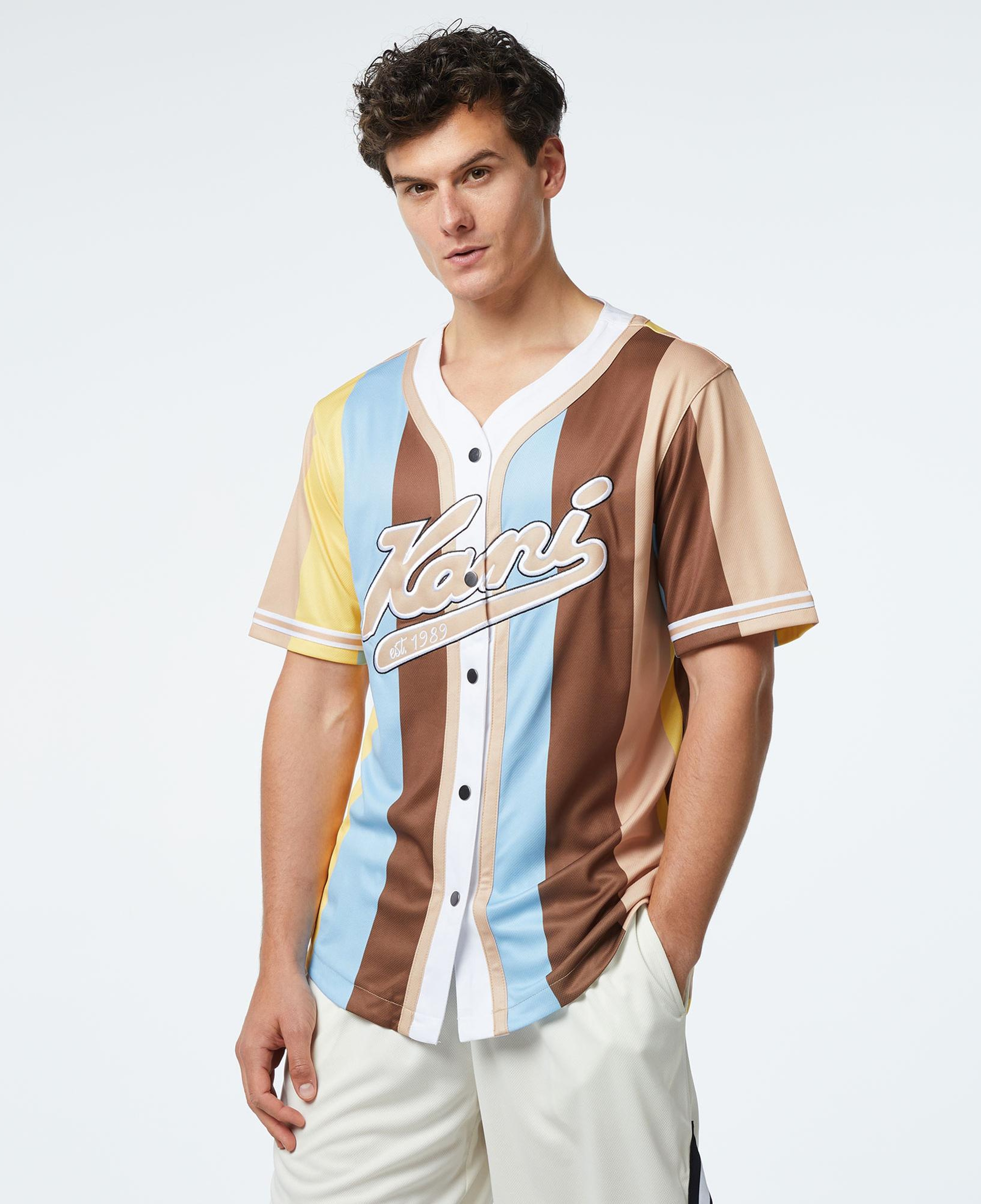 Karl Kani Sleeve Erkek Renkli Gömlek