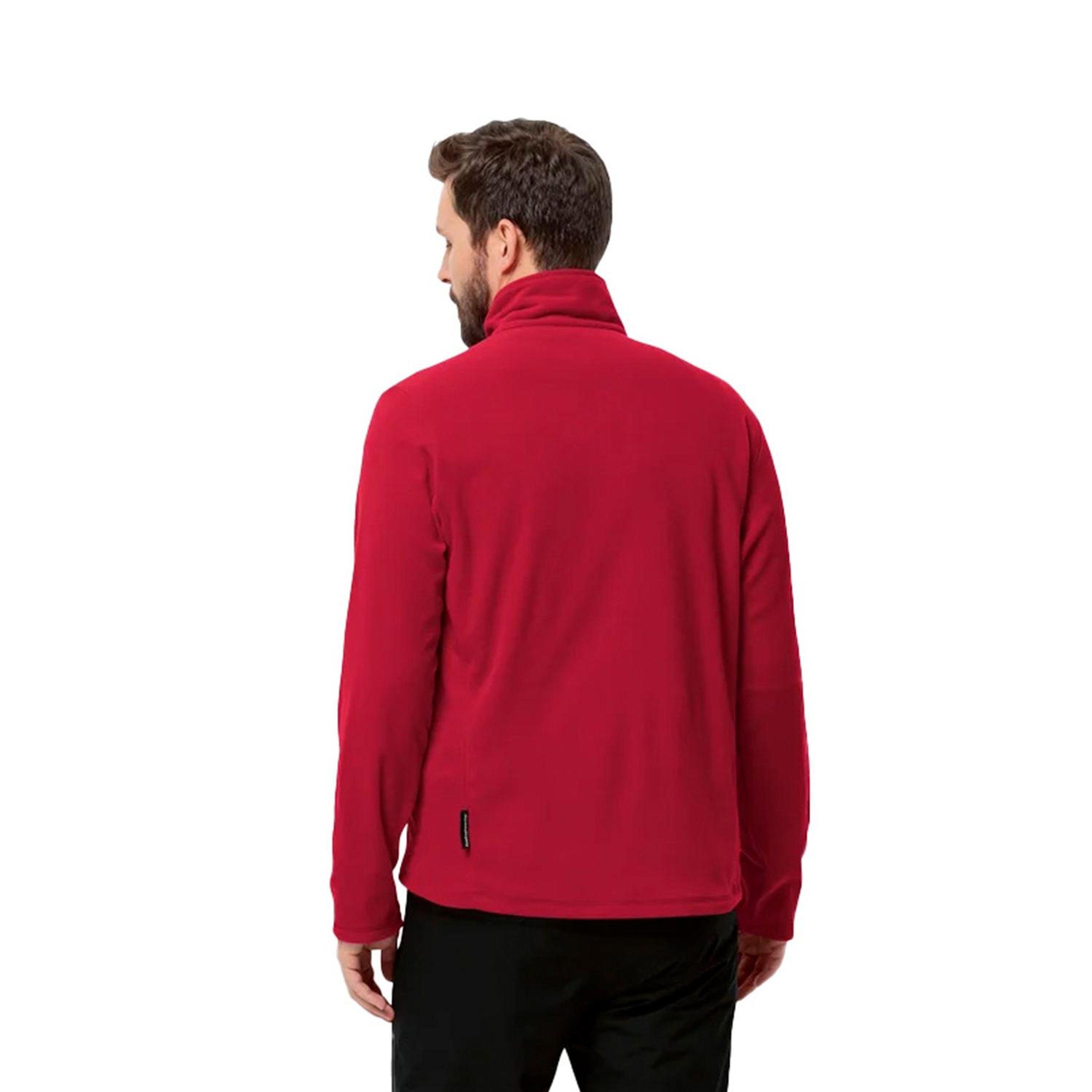 Jack Wolfskin Taunus Fz Erkek Kırmızı Polar Ceket