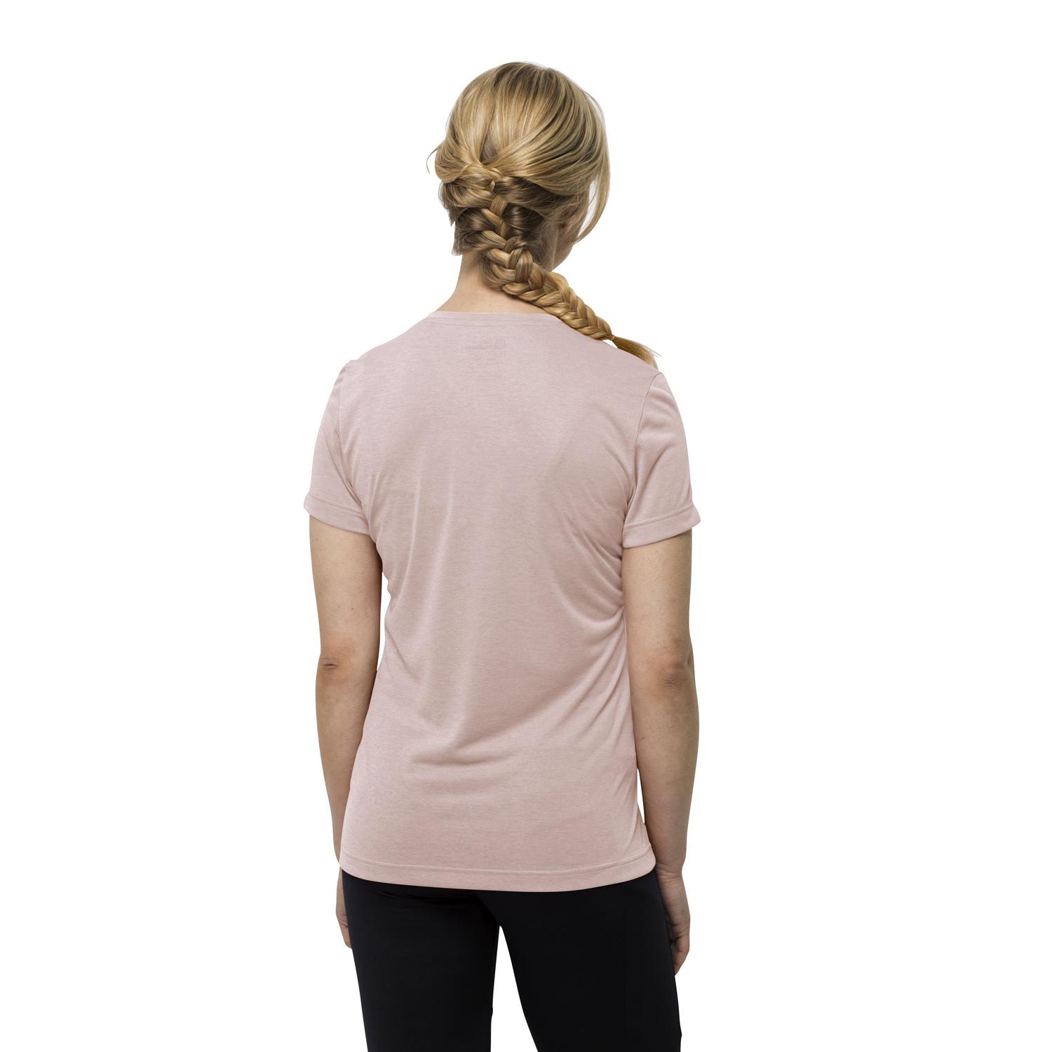 Jack Wolfskin Crosstrail T Kadın Pembe Tişört
