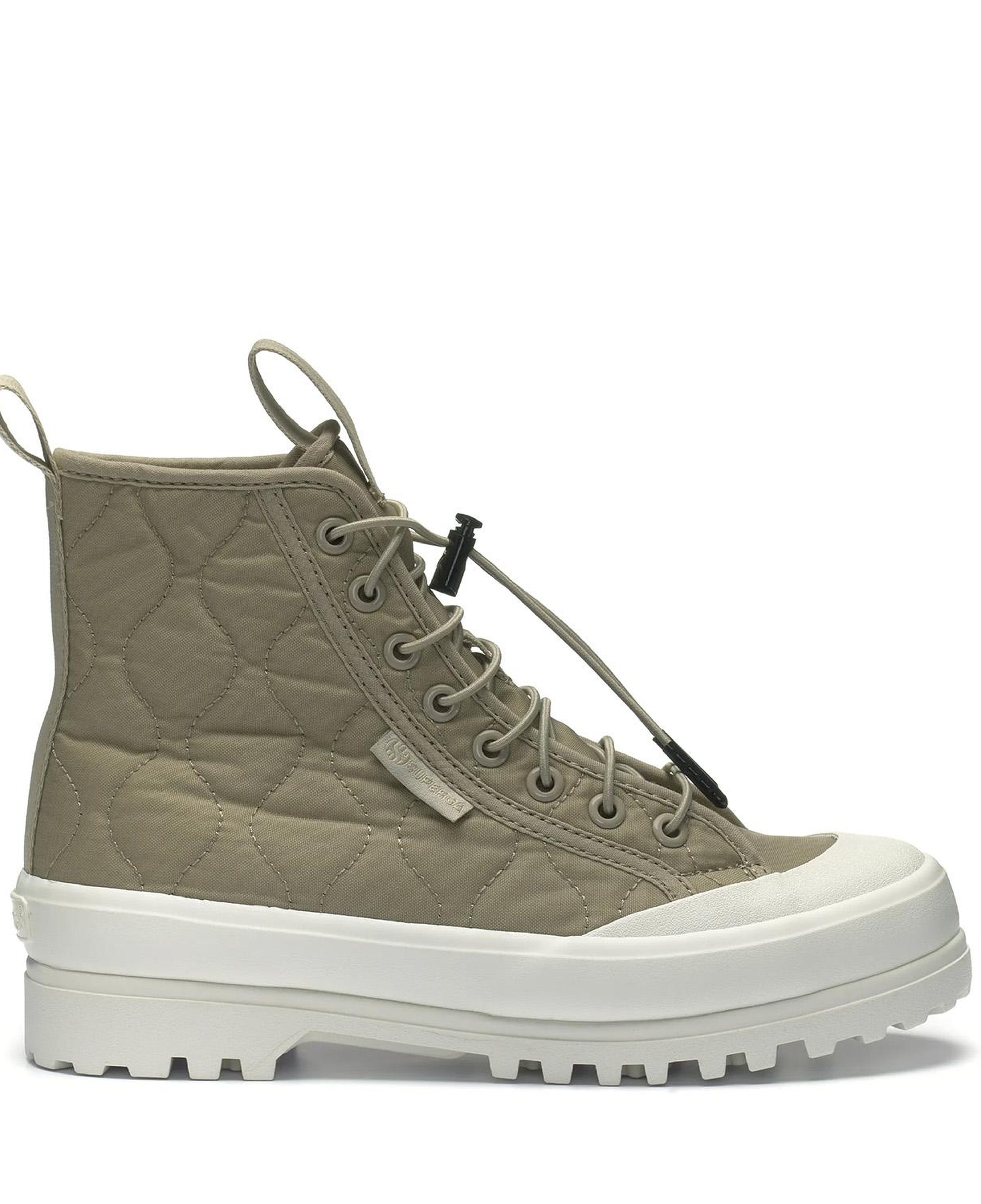 Superga 2644 Alpina Quilted Nylon Kadın Yeşil Günlük Ayakkabı