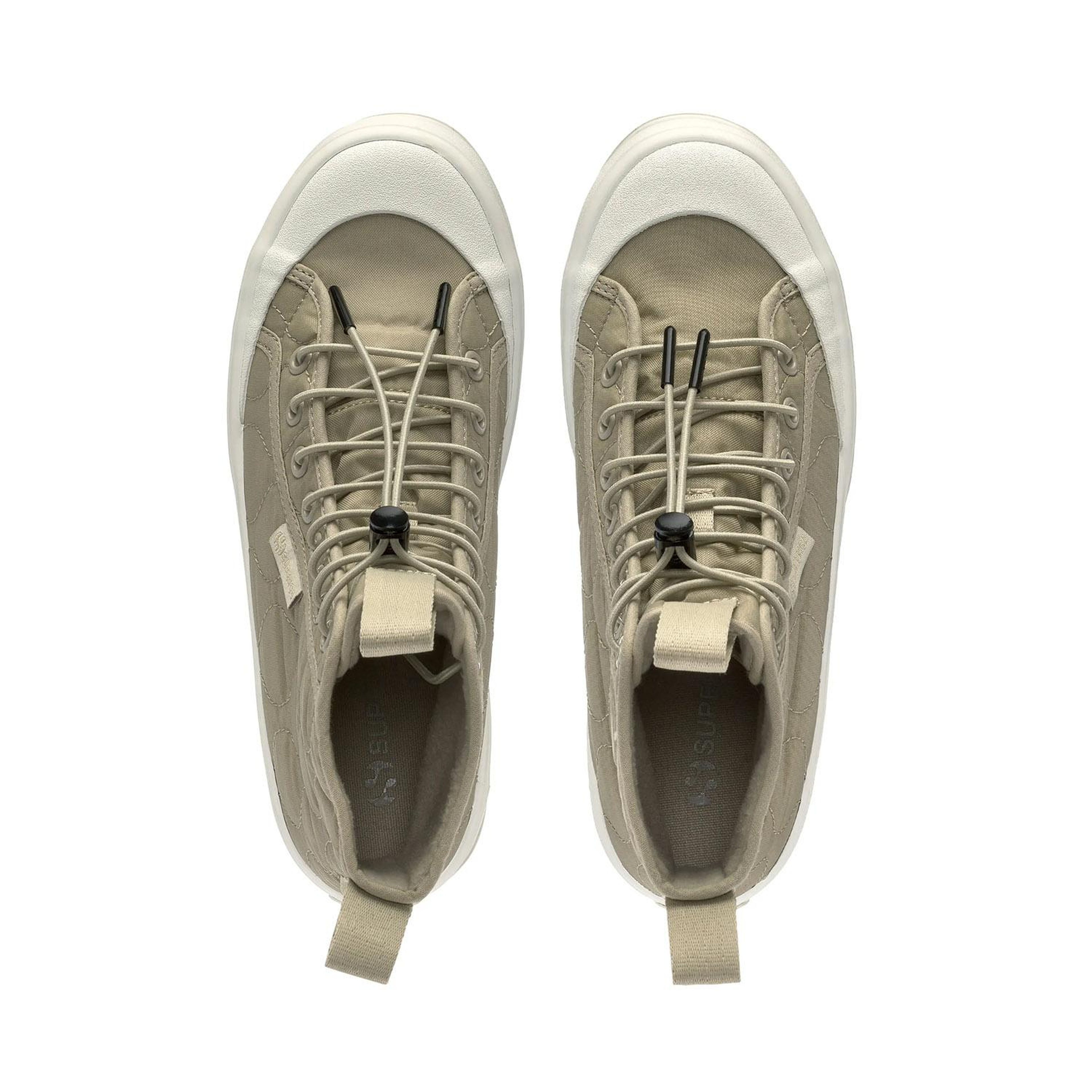 Superga 2644 Alpina Quilted Nylon Kadın Yeşil Günlük Ayakkabı