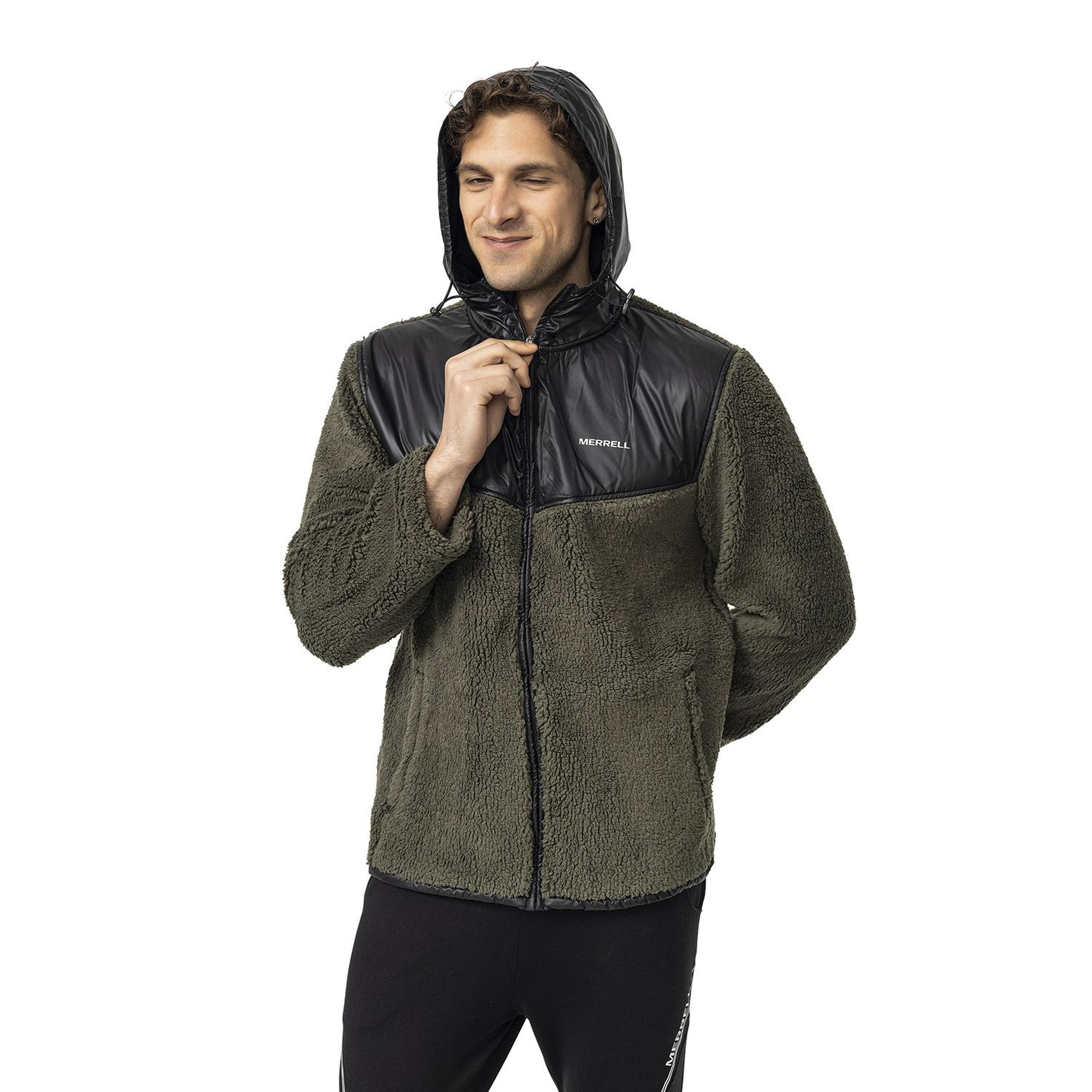 Merrell Job Erkek Yeşil Polar Ceket