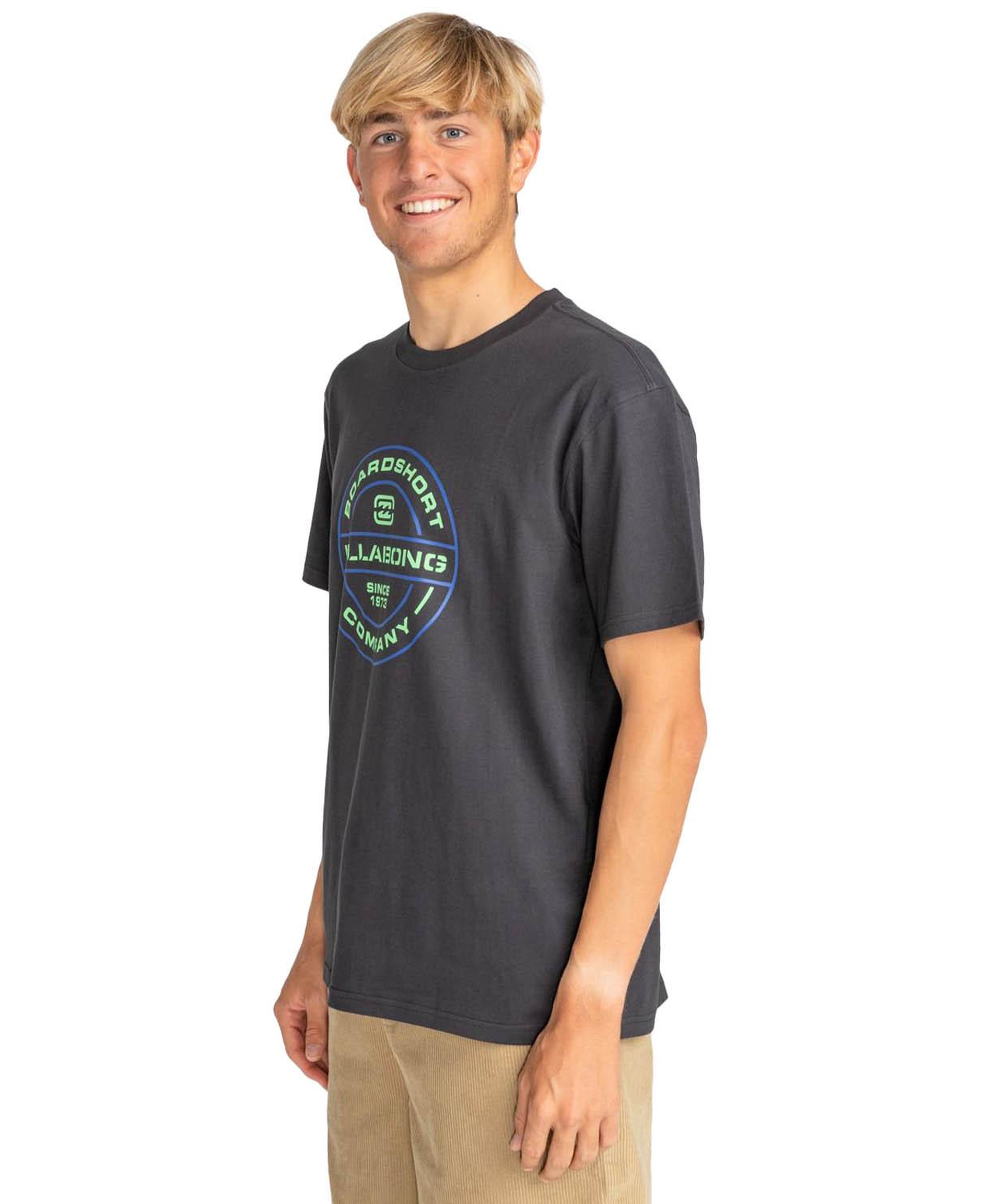 Billabong Rotor Fill Ss Erkek Siyah Tişört