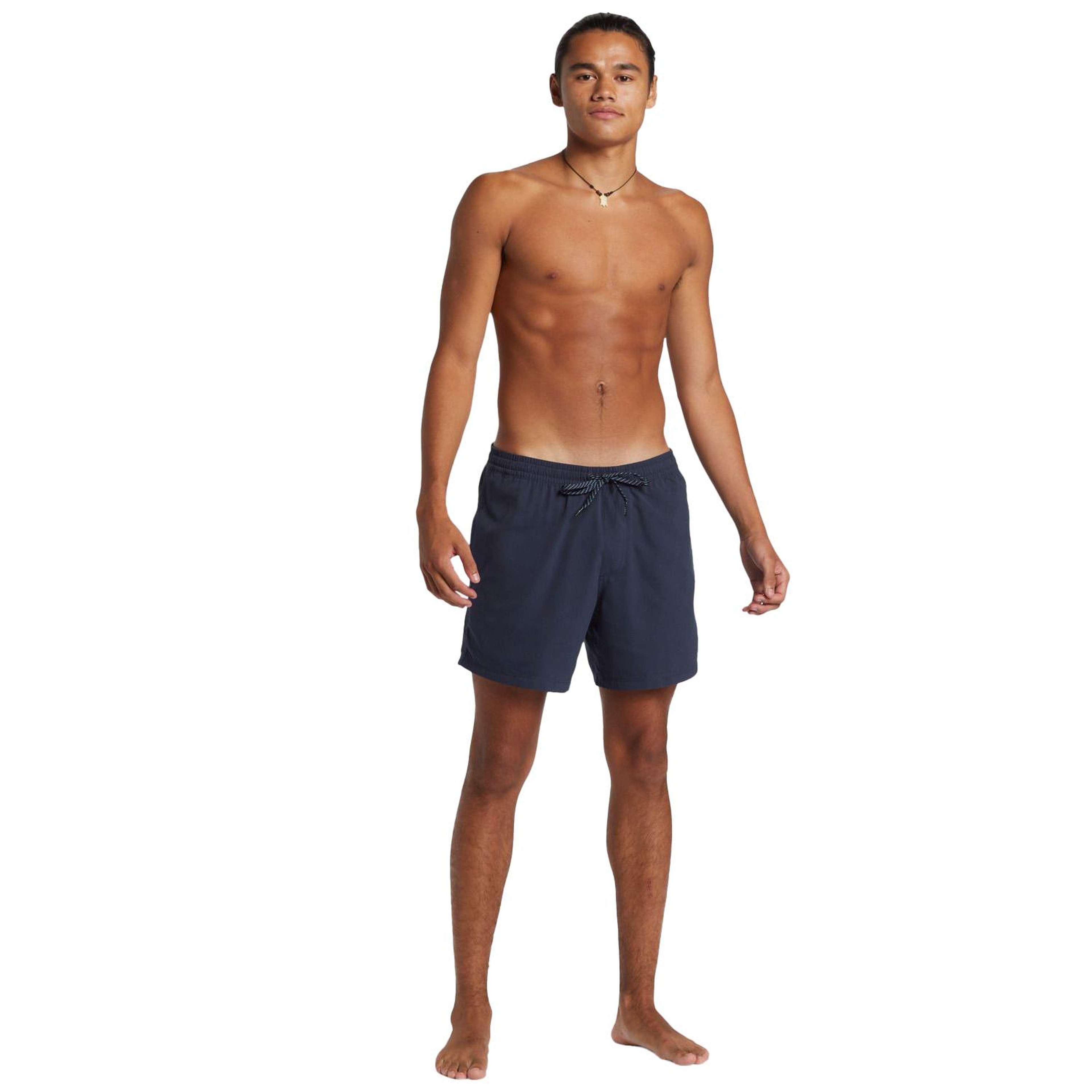 Quiksilver Everyday Solid 15 Erkek Mavi Volley Short