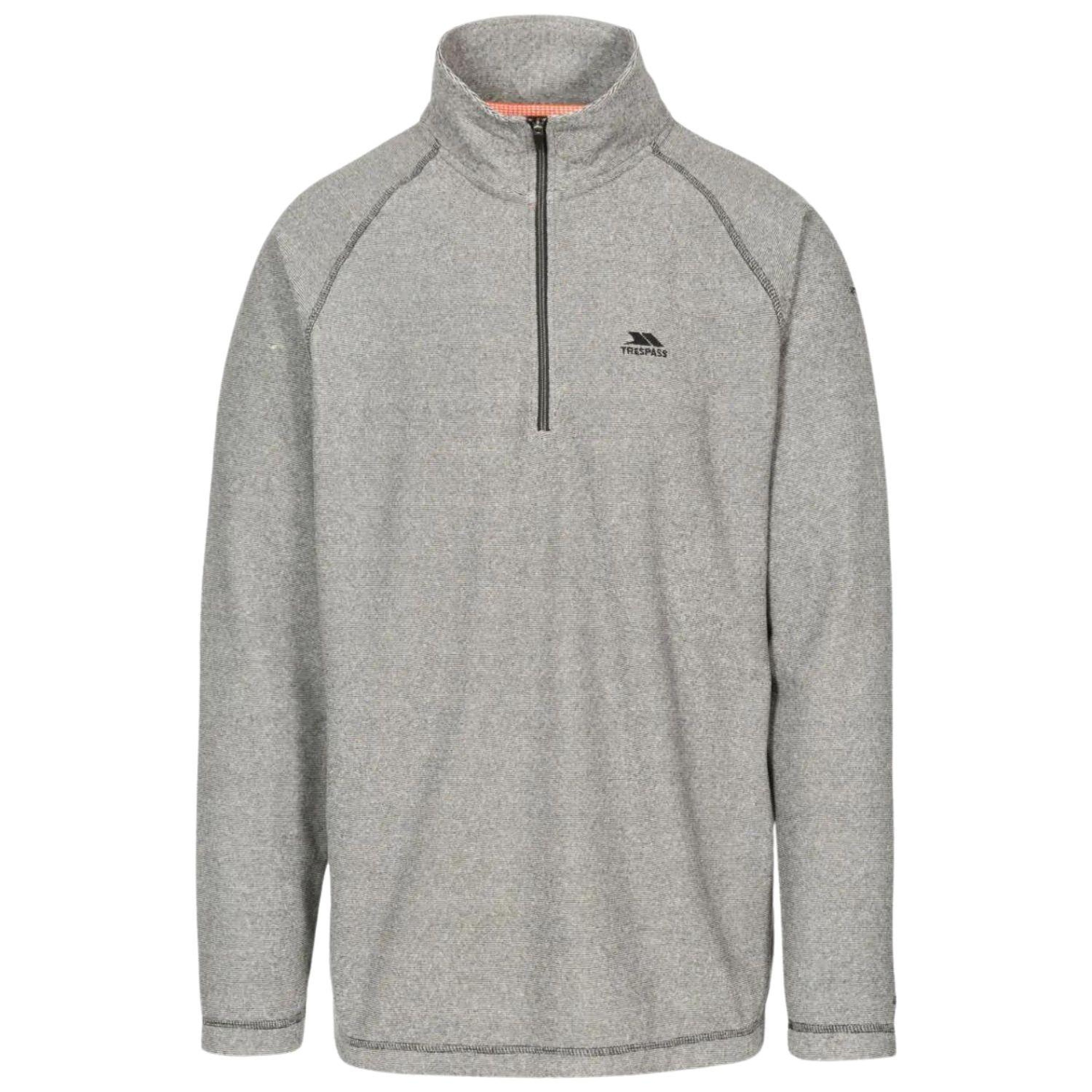 Trespass Keynote - Fleece At100 Erkek Siyah Polar