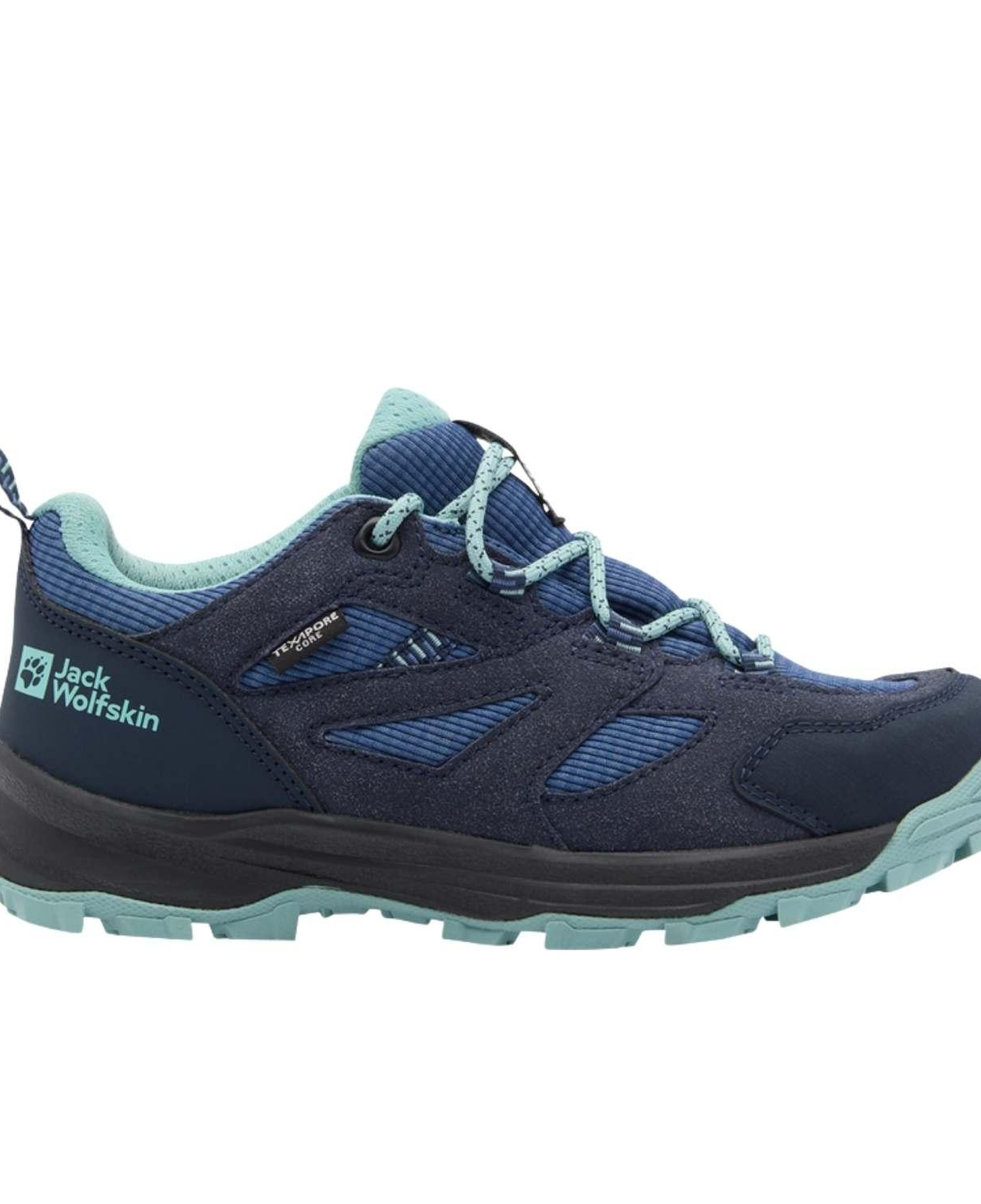 Jack Wolfskin Vojo Tour Texapore Low K Unisex Çocuk Mavi Outdoor Ayakkabı