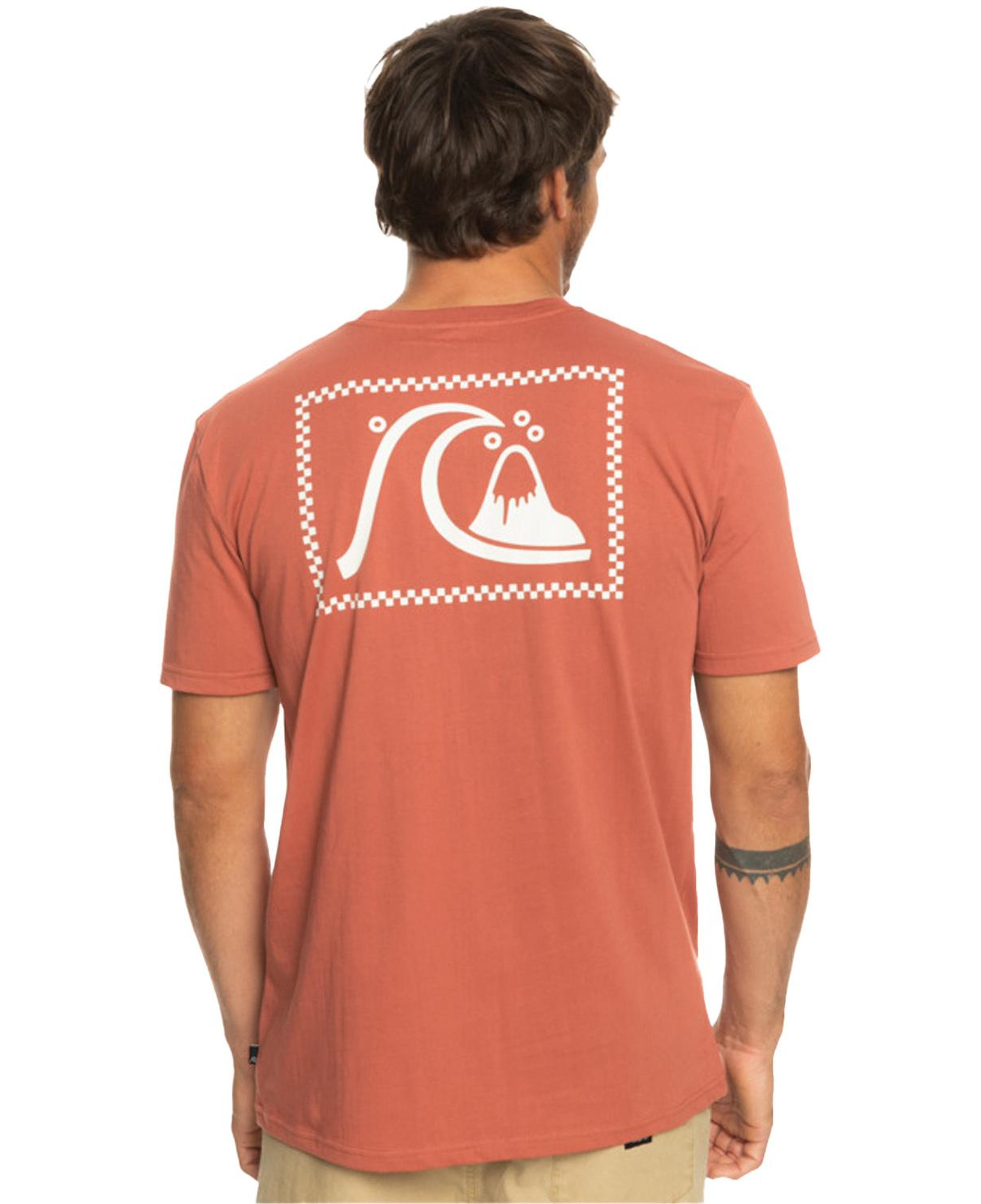 Quiksilver Theoriginaltee Erkek Kırmızı Tişört