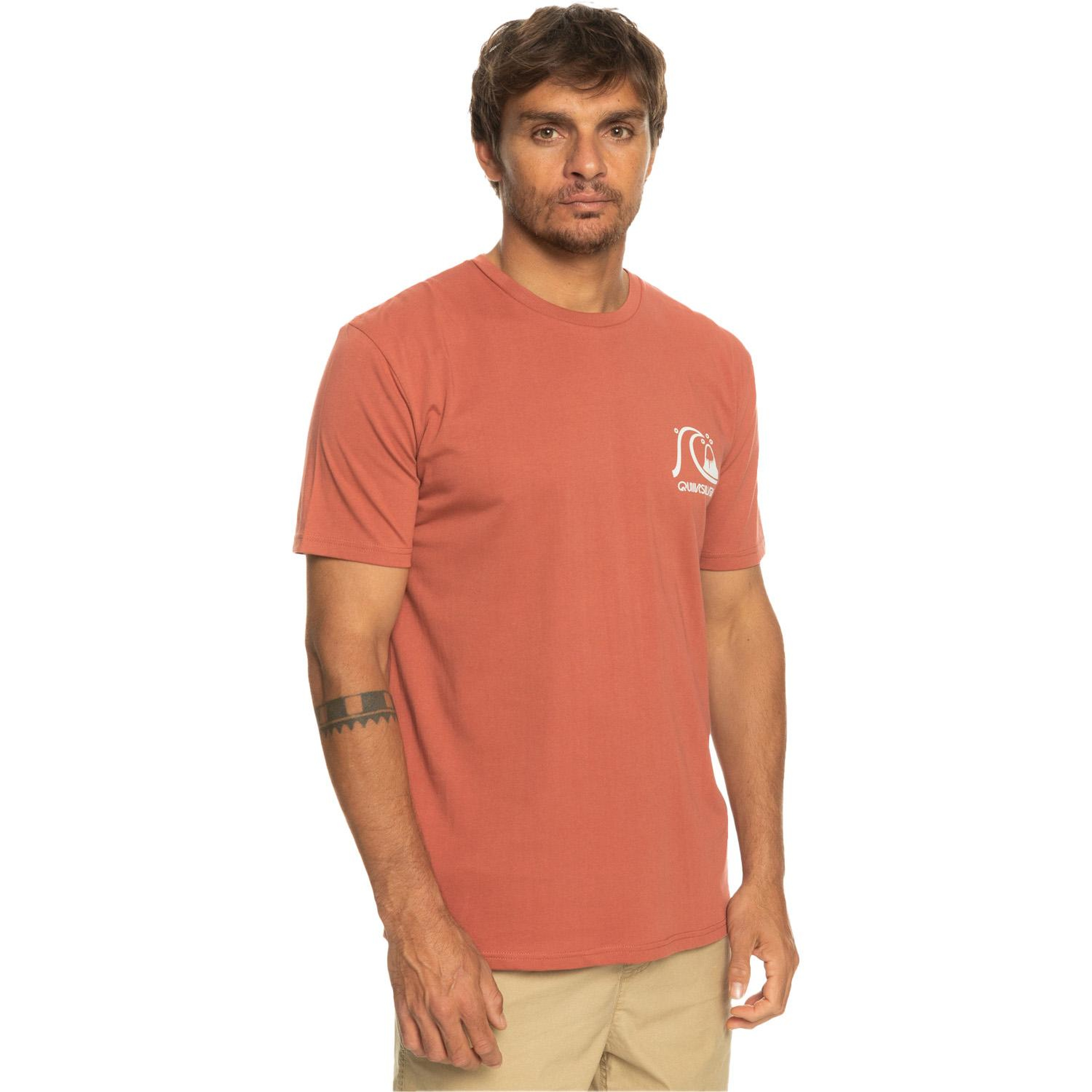 Quiksilver Theoriginaltee Erkek Kırmızı Tişört