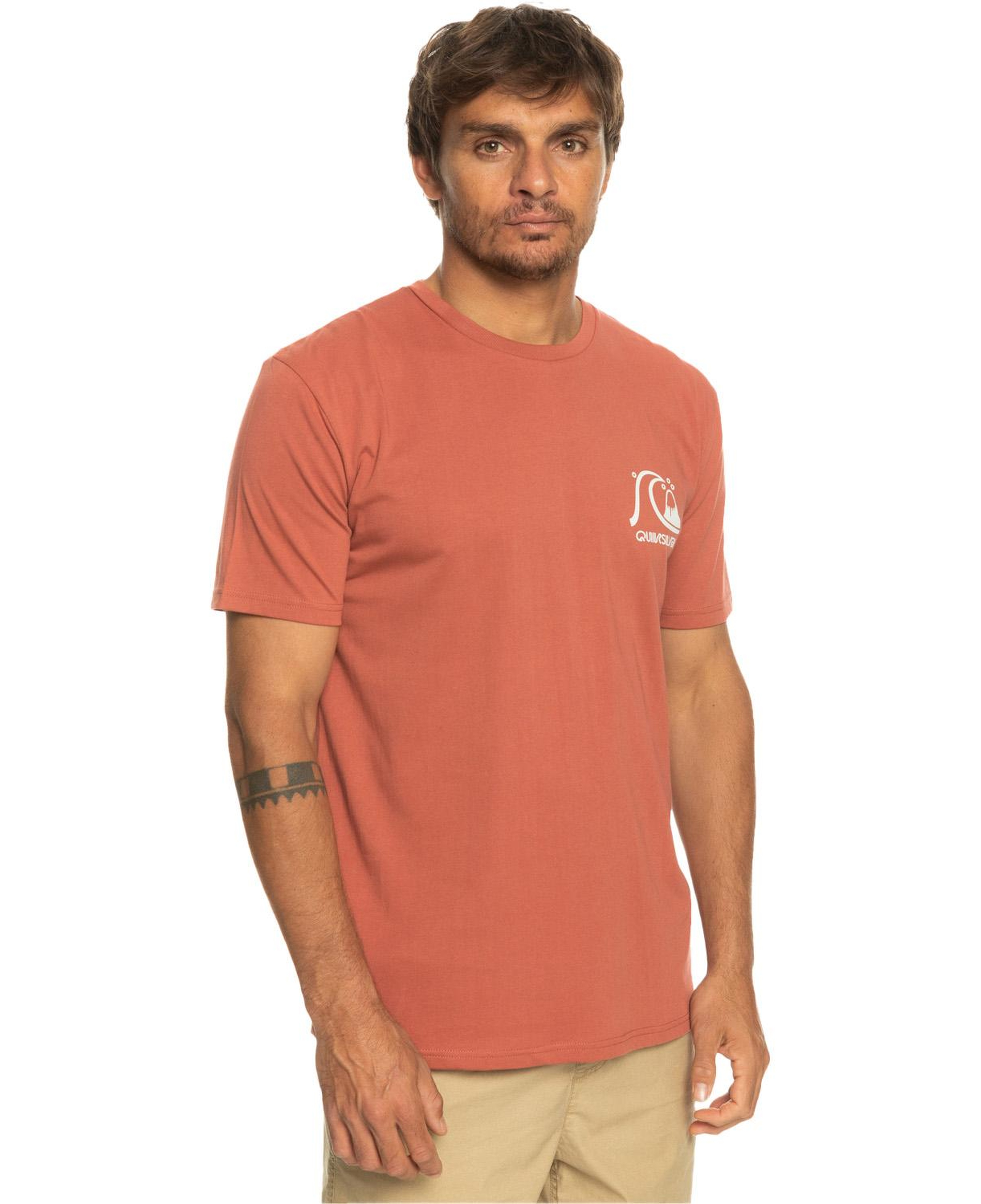 Quiksilver Theoriginaltee Erkek Kırmızı Tişört