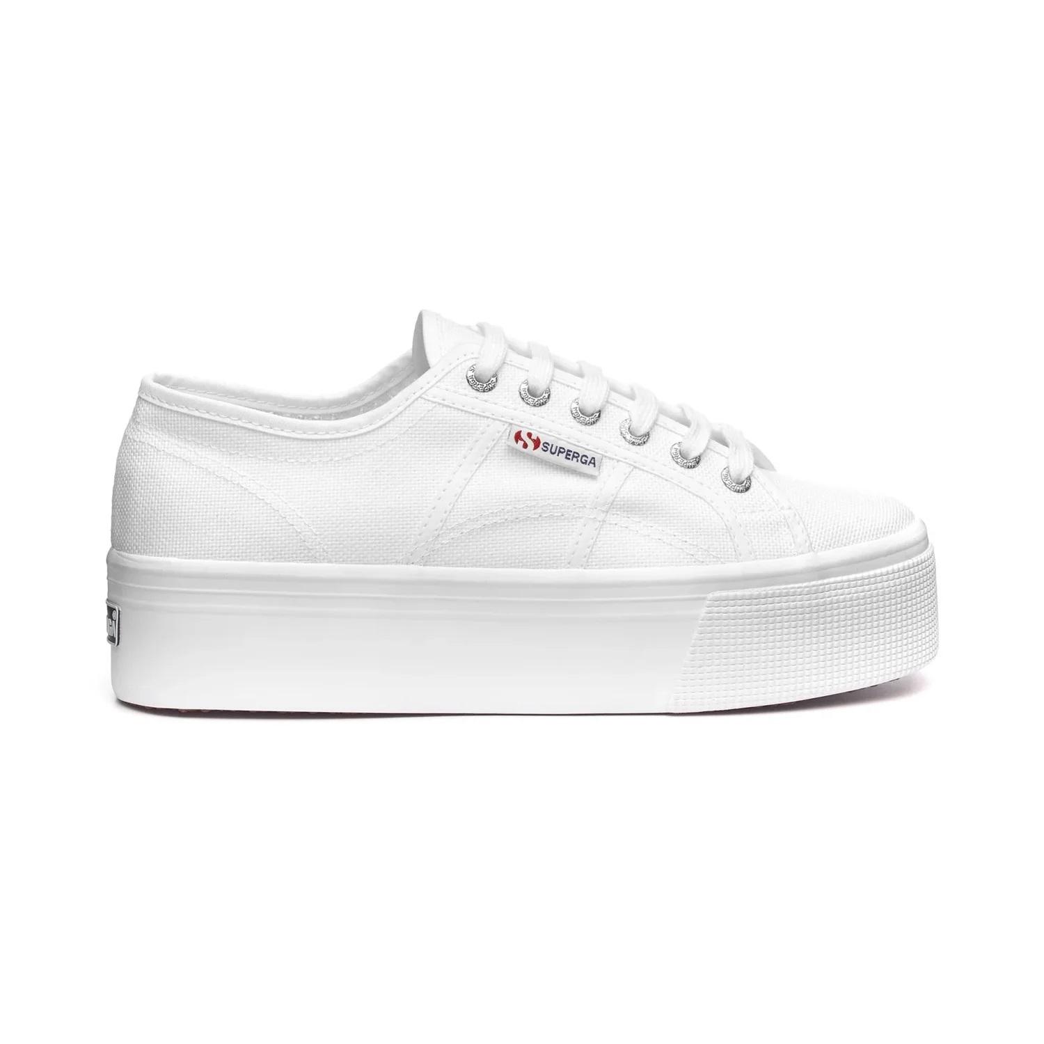 Superga 2790 Platform Kadın Beyaz Günlük Ayakkabı