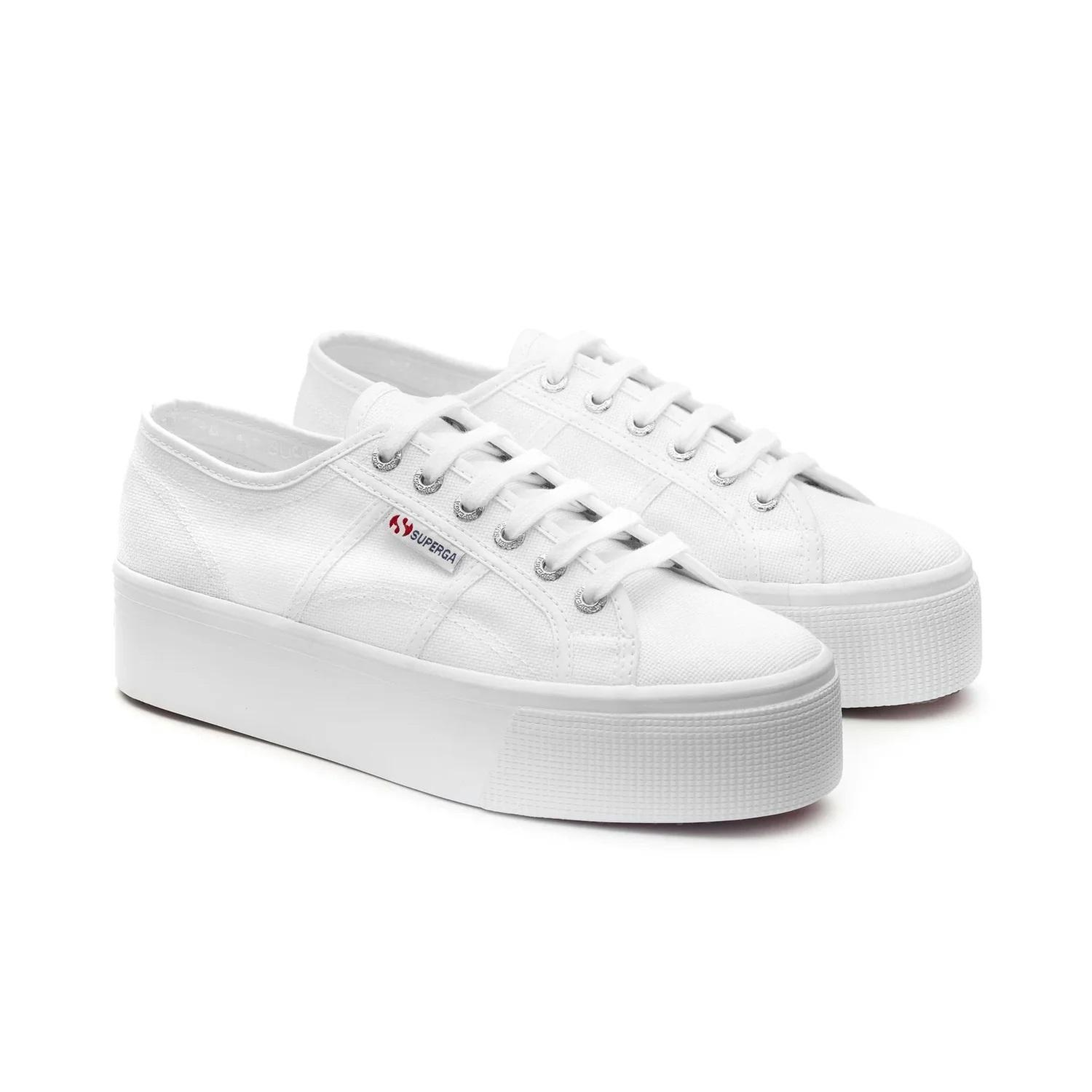Superga 2790 Platform Kadın Beyaz Günlük Ayakkabı