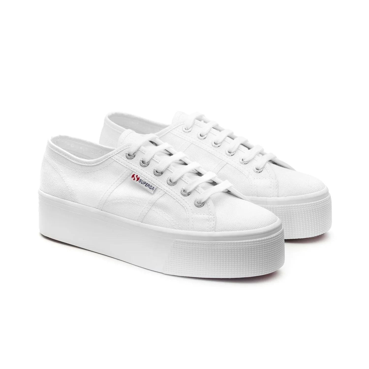 Superga 2790 Platform Kadın Beyaz Günlük Ayakkabı