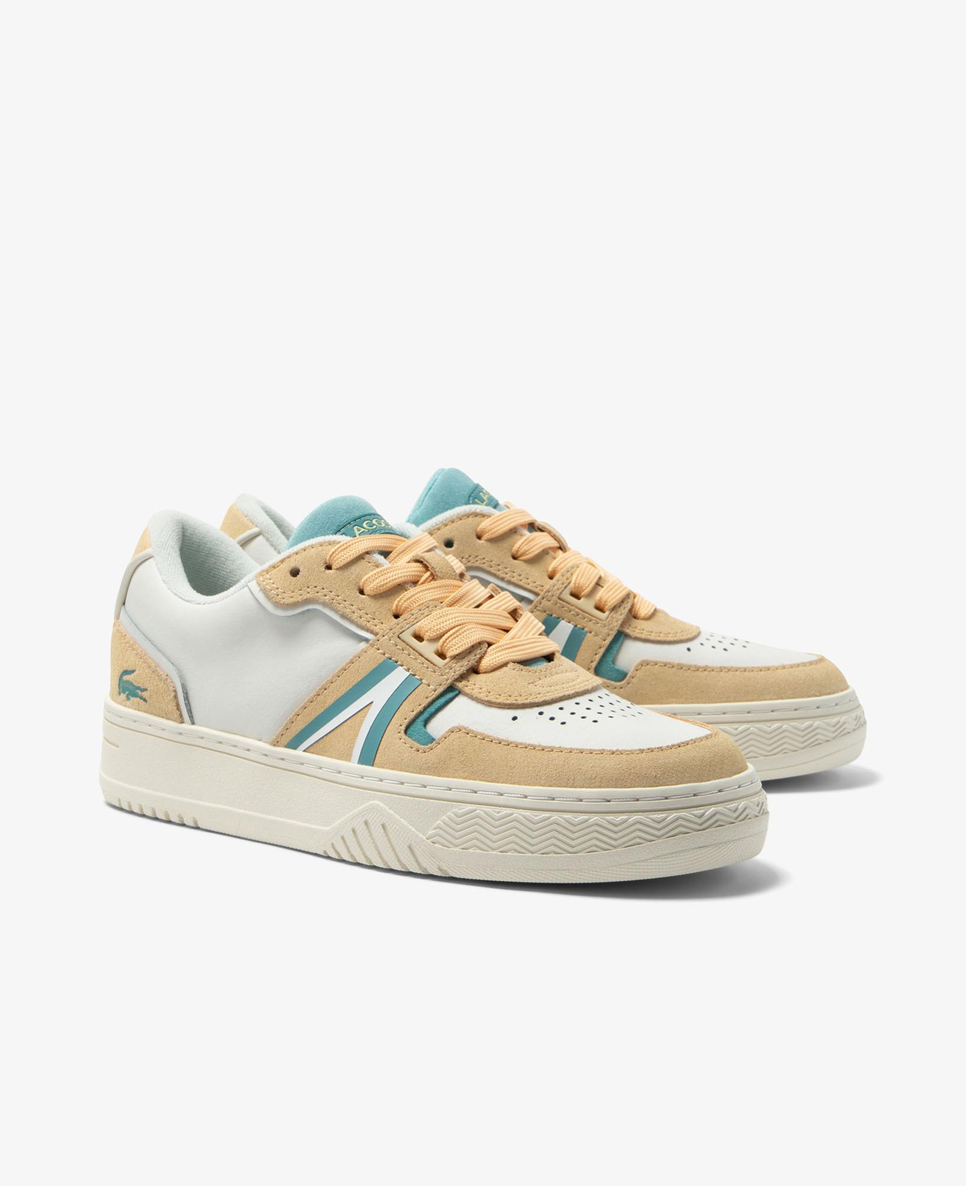 Lacoste L001 Kadın Krem Sneaker