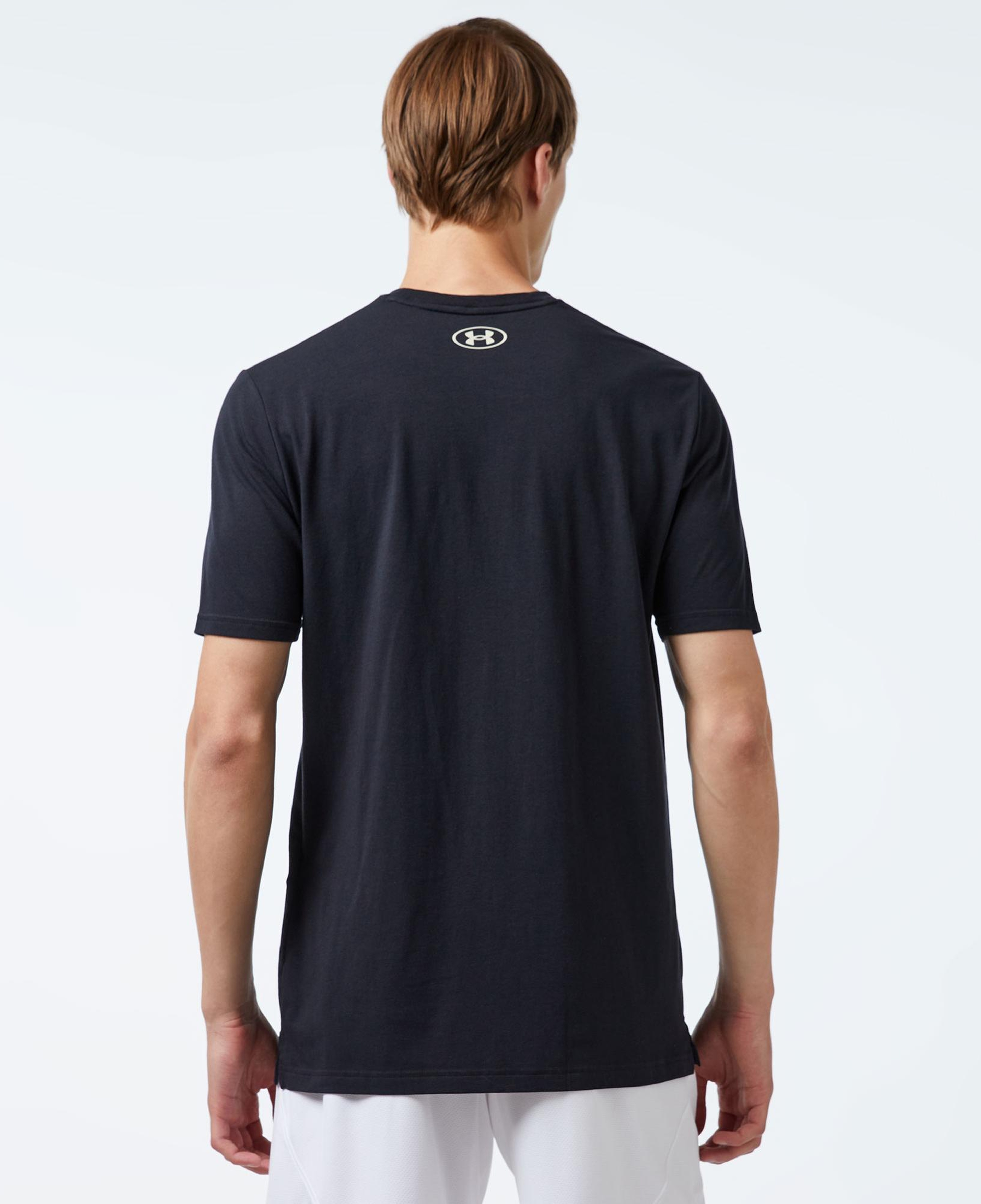 Under Armour Pjt Rck Eagle Graphic Ss Erkek Siyah T-Shirt