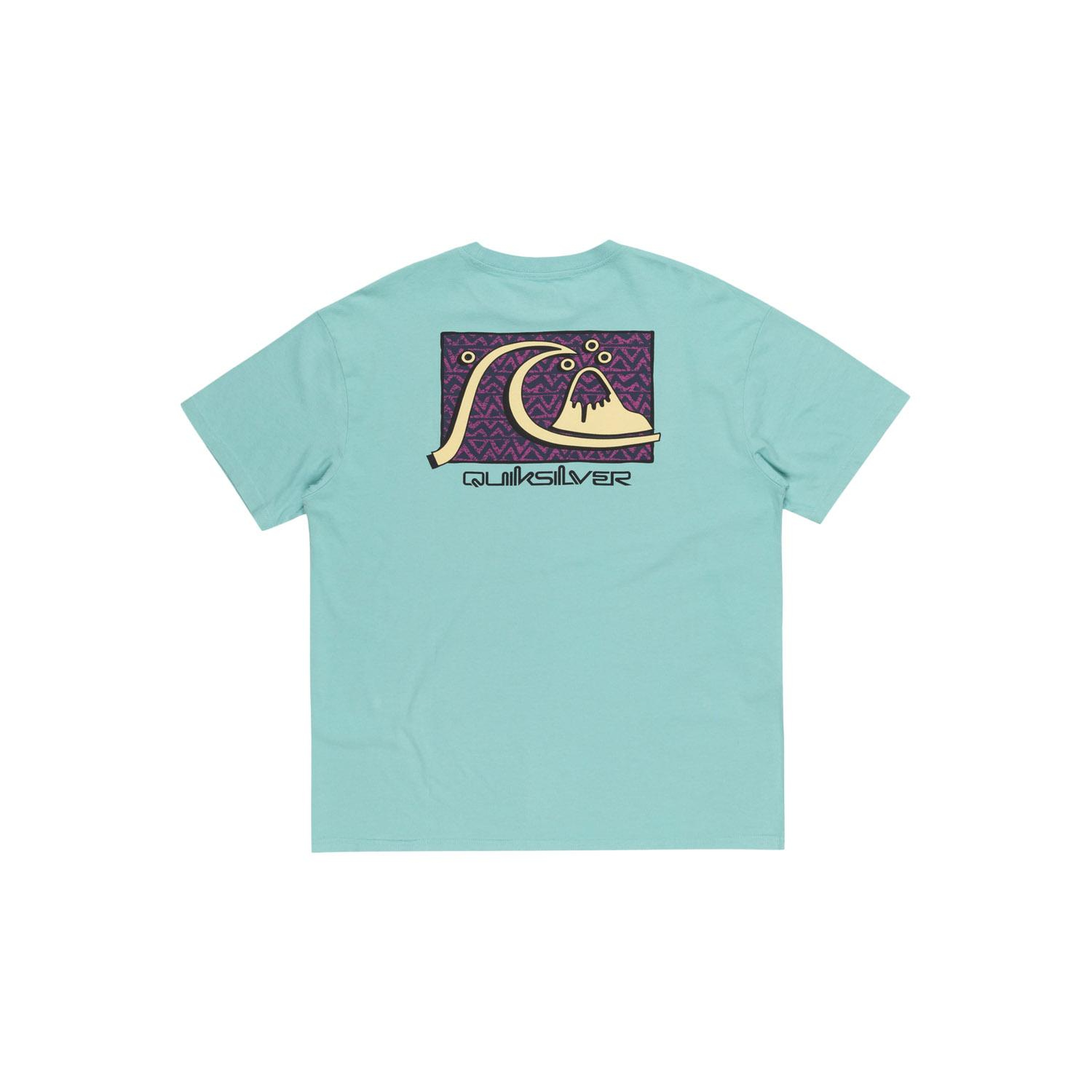 Quiksilver Take Us Back Bubble Erkek Mavi Tişört