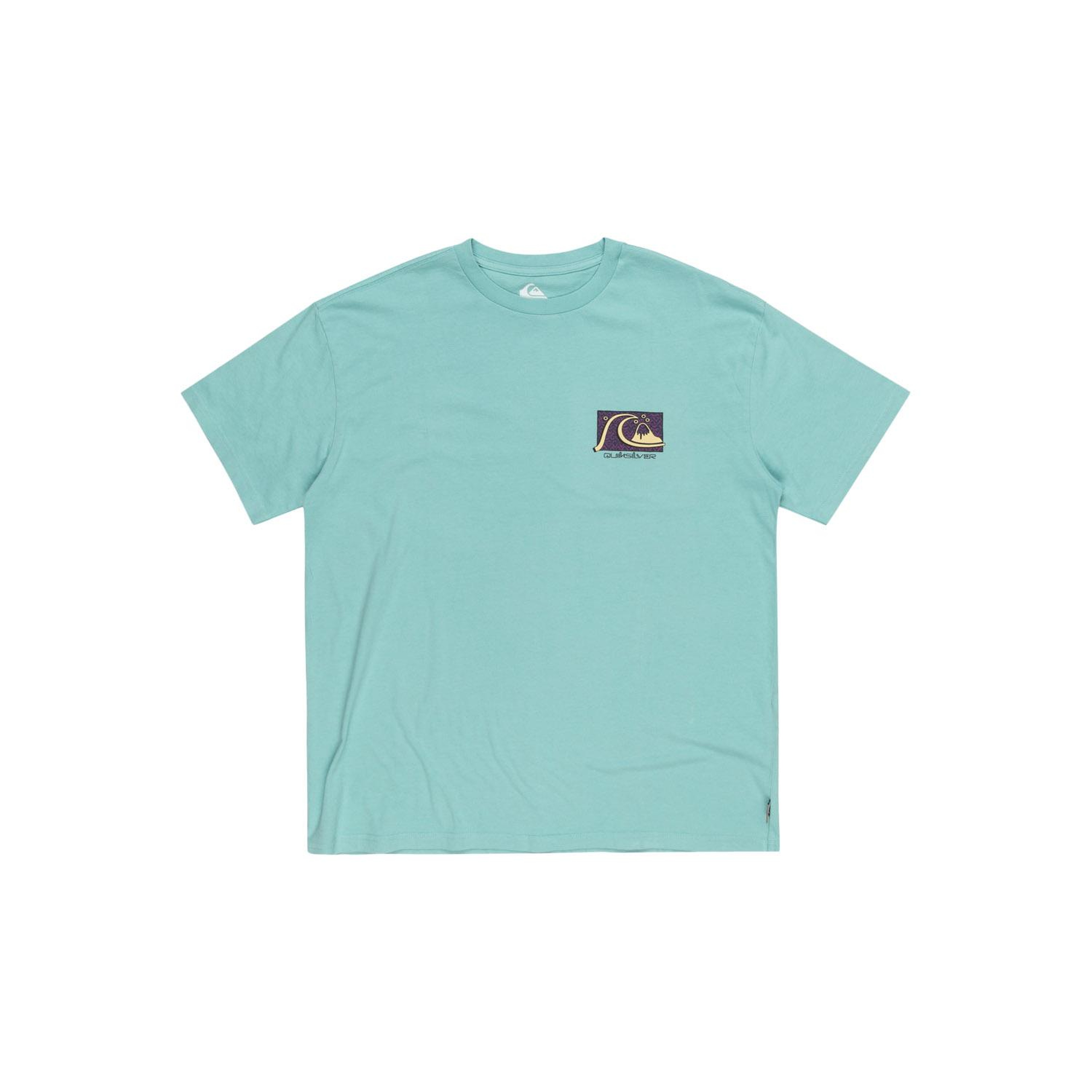 Quiksilver Take Us Back Bubble Erkek Mavi Tişört